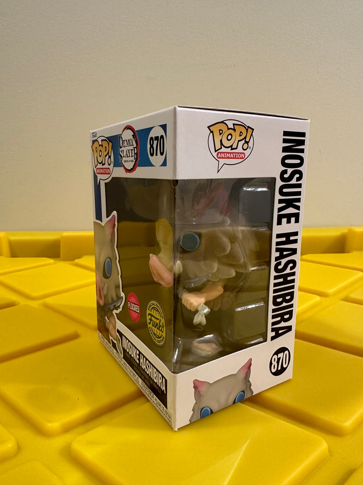 Funko POP! Inosuke Hashibira (Flocked) - Limited Edition Special Edition Exclusive