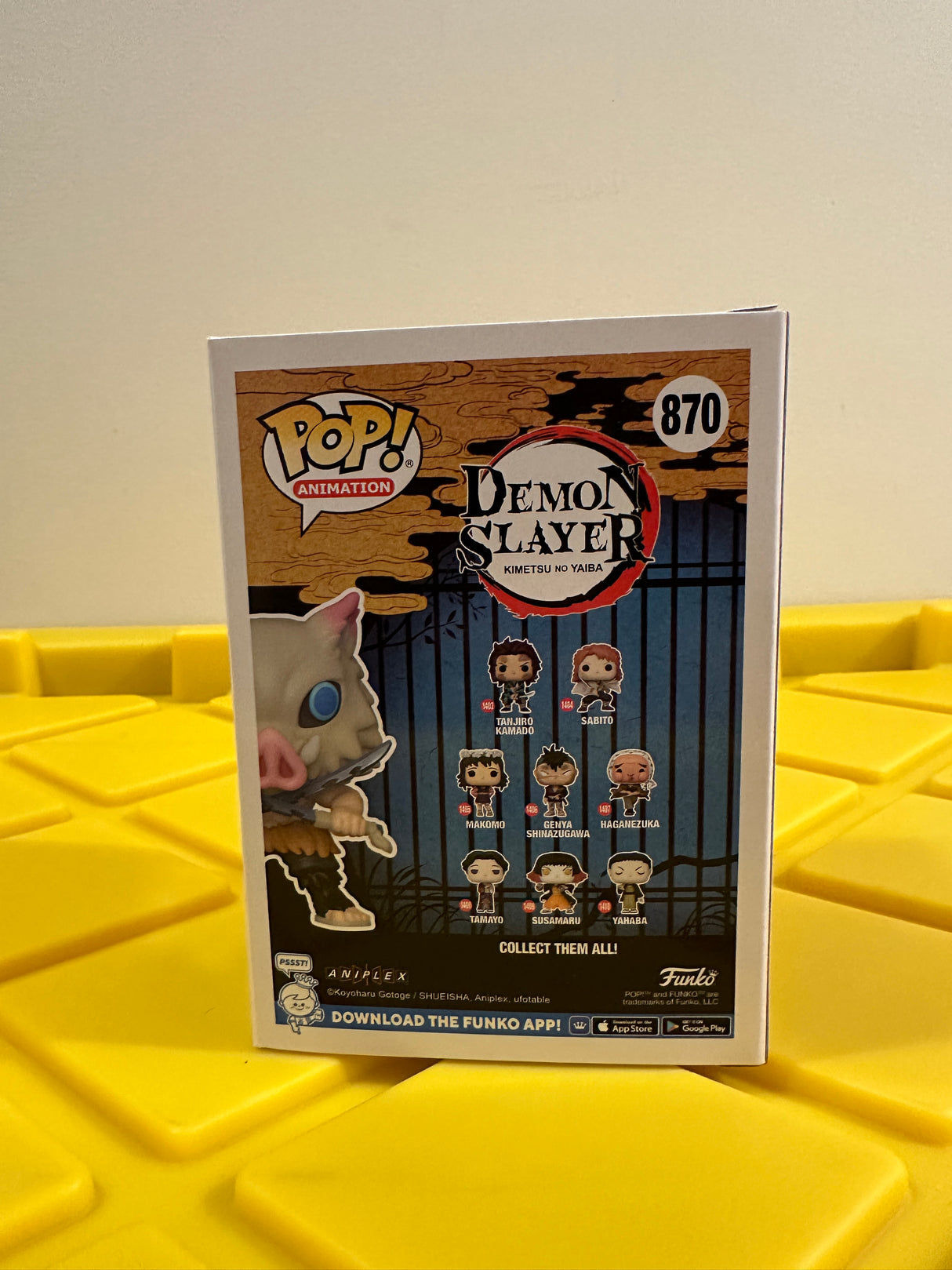 Funko POP! Inosuke Hashibira (Flocked) - Limited Edition Special Edition Exclusive