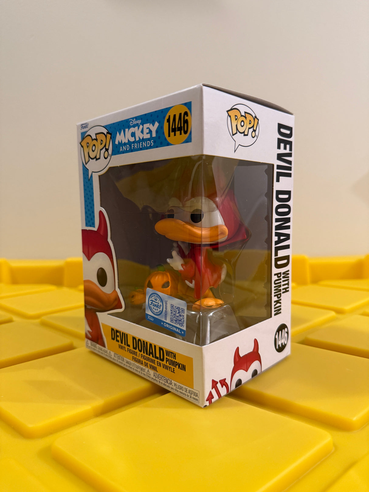 Funko POP! Devil Donald with Pumpkin - Limited Edition Specialty Series Exclusive