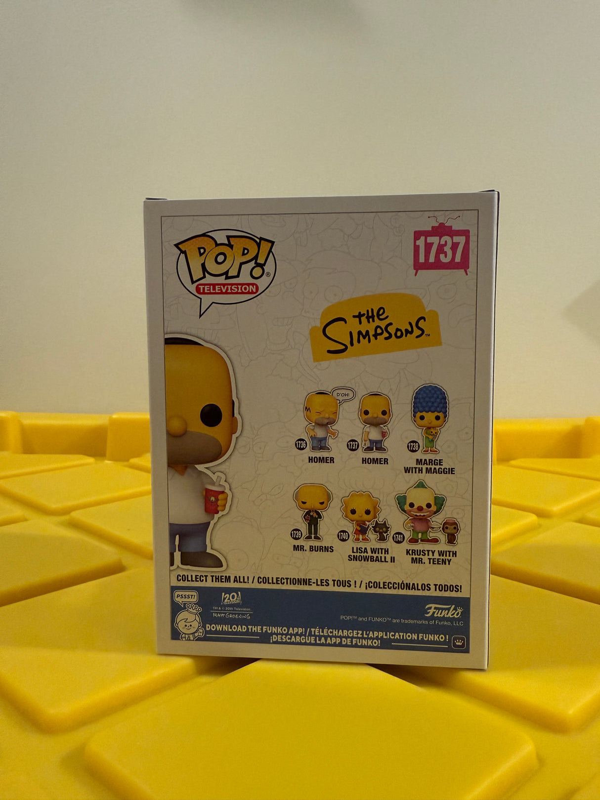 Funko POP! Homer with Krusty Burger