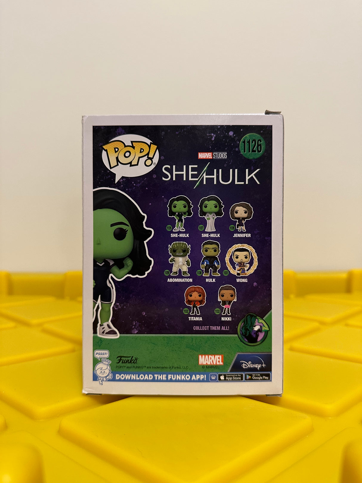 Funko POP! She-Hulk (Glow) - Limited Edition Amazon Exclusive