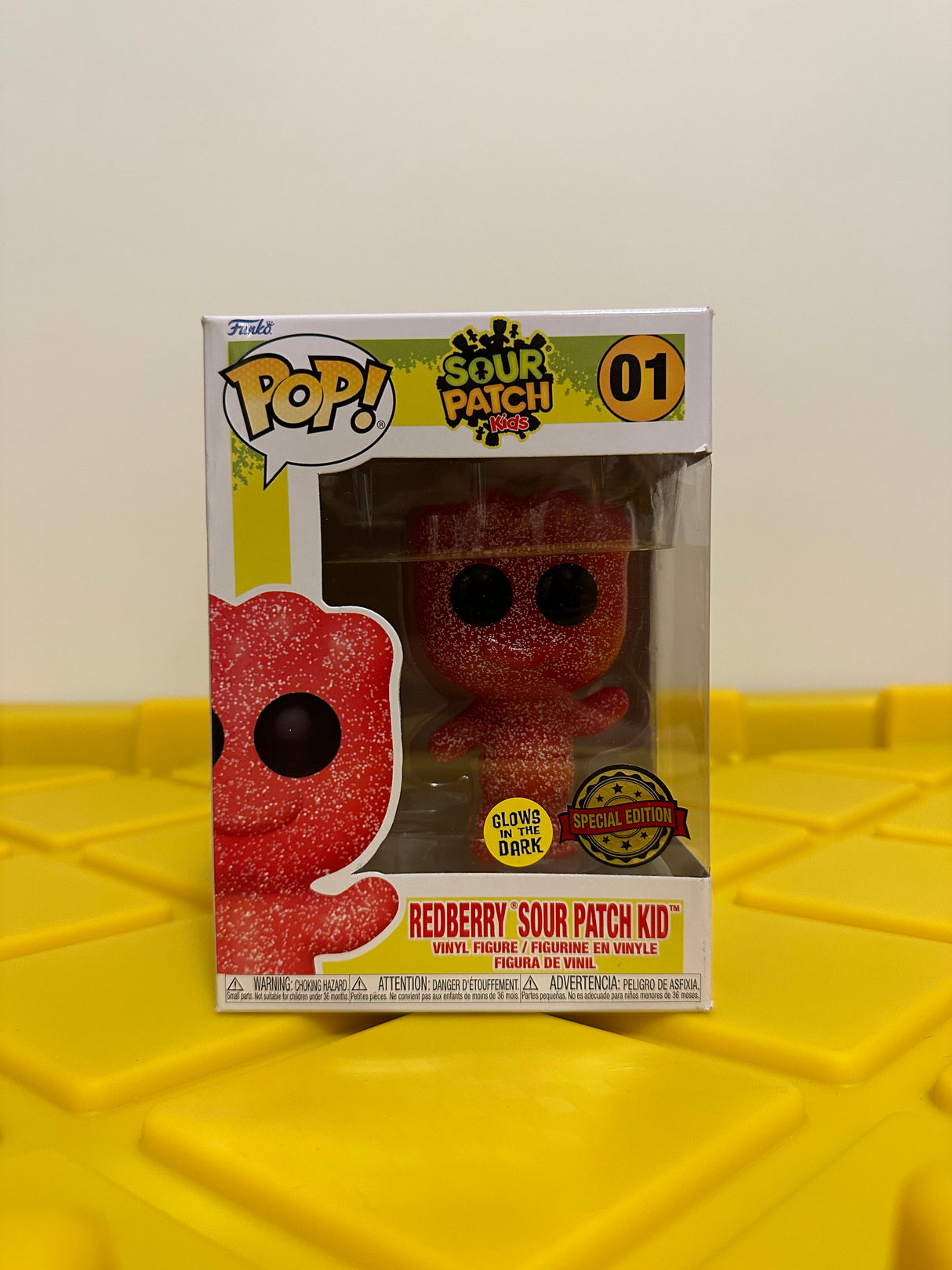 Redberry Sour Patch Kid (Glow) - Limited Edition Special Edition Exclusive