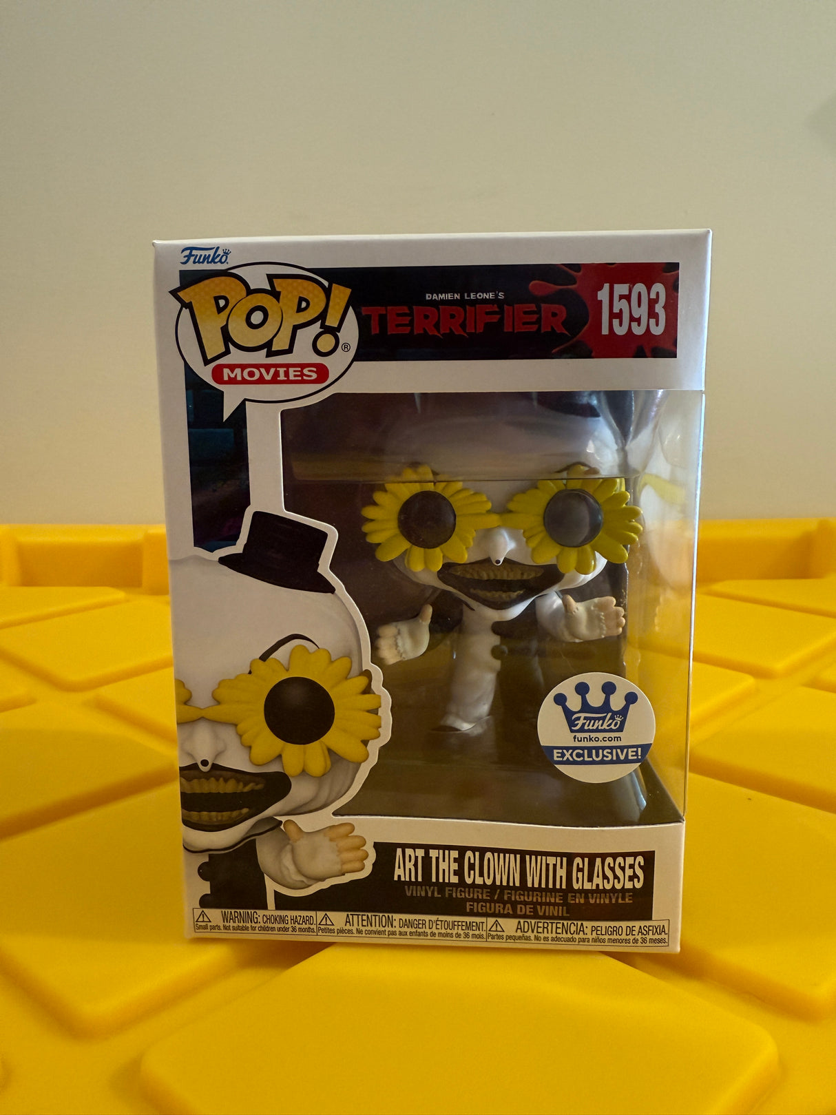 Funko POP! Art the Clown with Glasses - Limited Edition Funko Shop Exclusive
