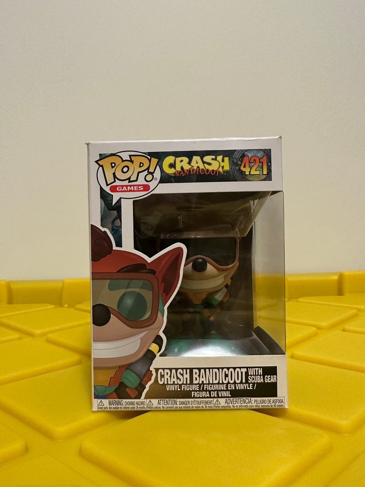 Funko POP! Crash Bandicoot with Scuba Gear