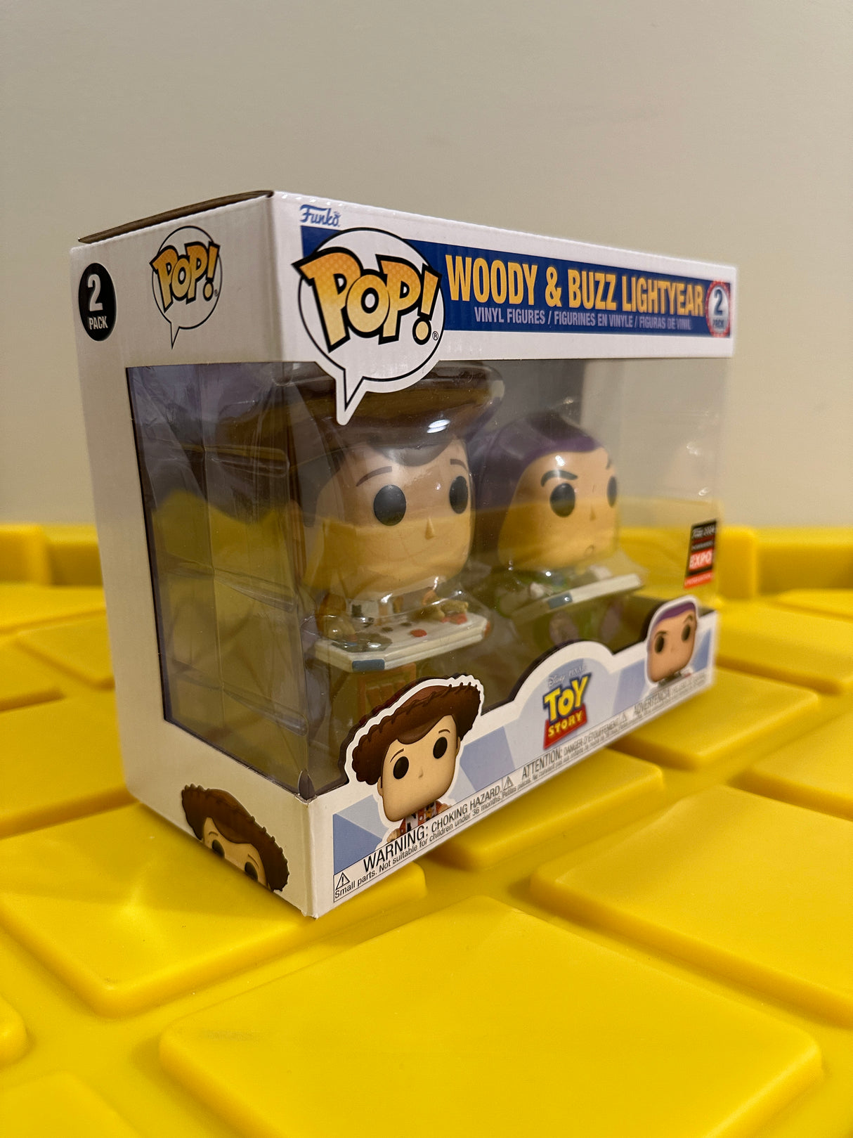 Funko POP! Woody & Buzz Lightyear (2-Pack) - Limited Edition 2024 C2E2 Exclusive