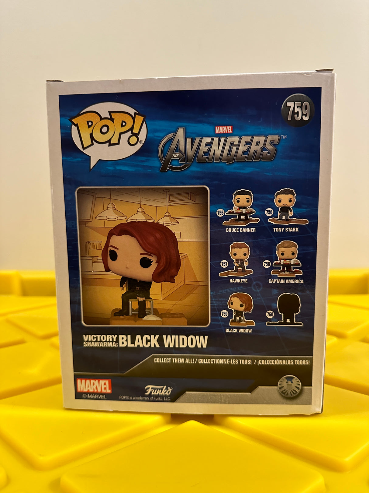 Funko POP! 6" Victory Shawarma: Black Widow - Limited Edition Amazon Exclusive