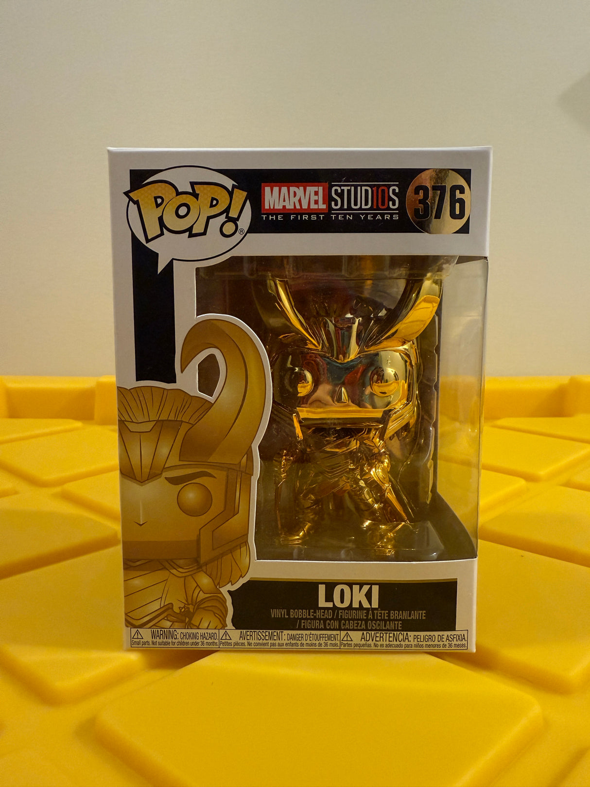 Funko POP! Loki (Gold Chrome)