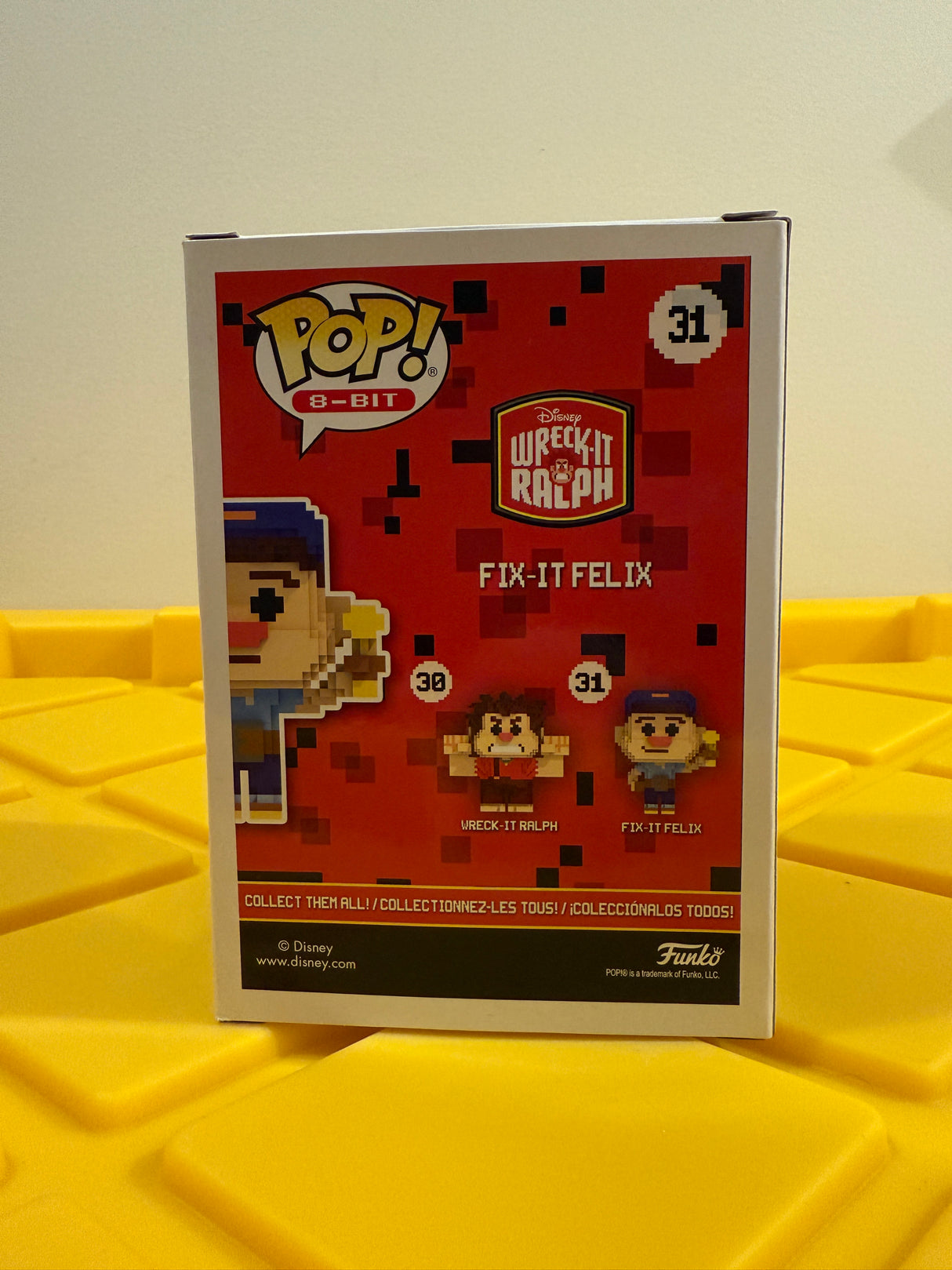 Funko POP! Fix-It Felix (8-Bit) - Limited Edition 2018 SDCC Exclusive