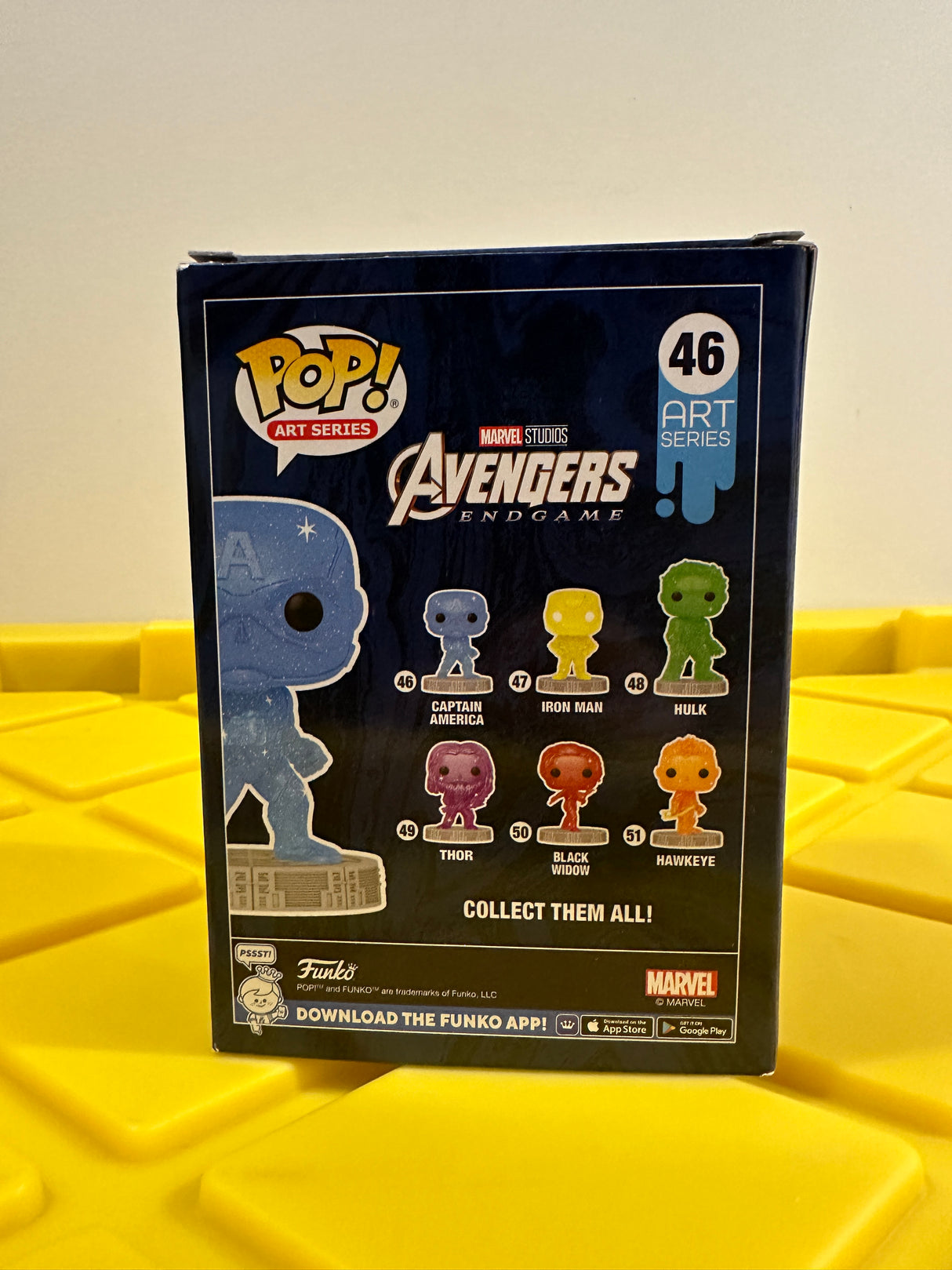 Funko POP! Captain America (Art Series)