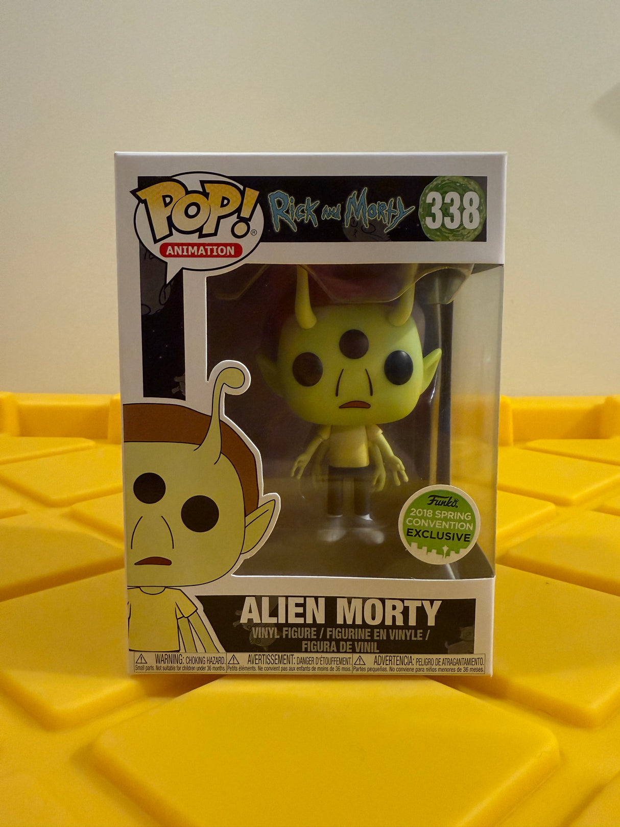 Funko POP! Alien Morty - Limited Edition 2018 ECCC Exclusive