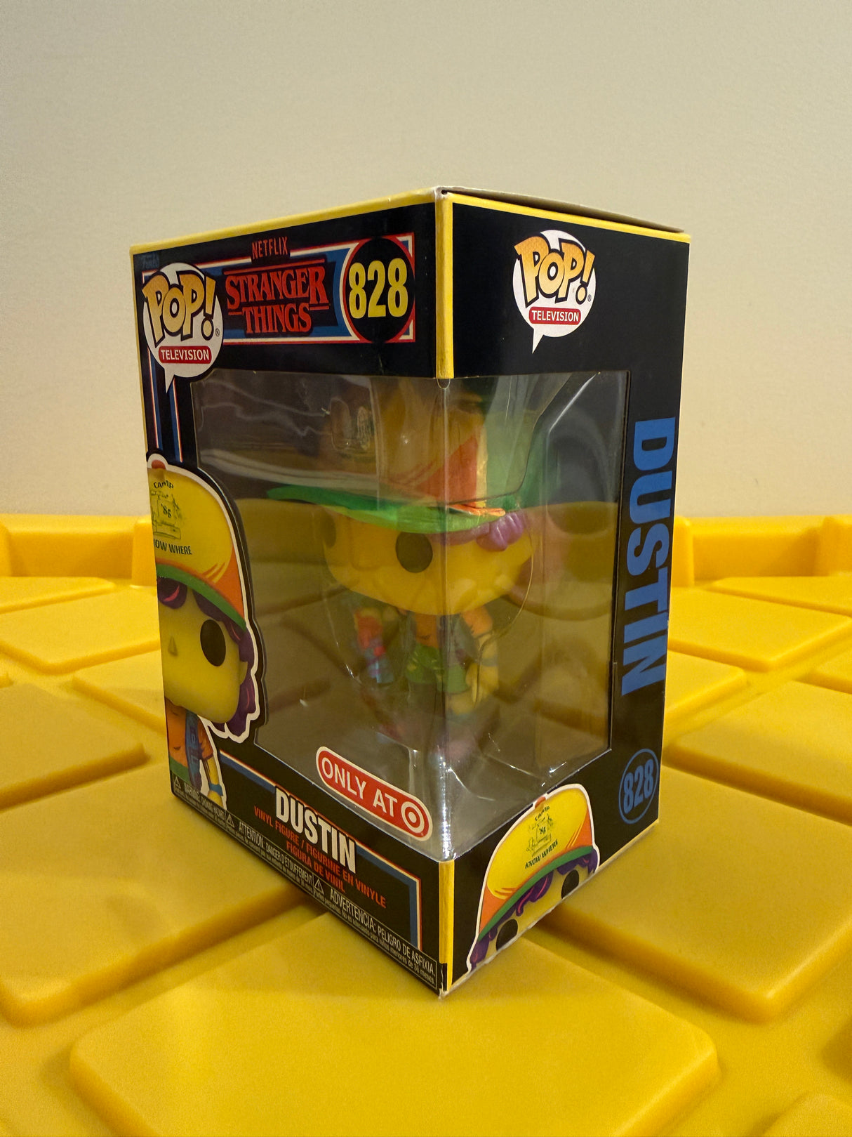 Funko POP! Dustin (Black Light) - Limited Edition Target Exclusive