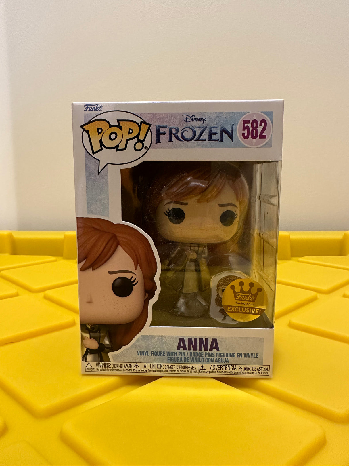 Funko POP! Anna (with Pin) - Limited Edition Funko Shop Exclusive