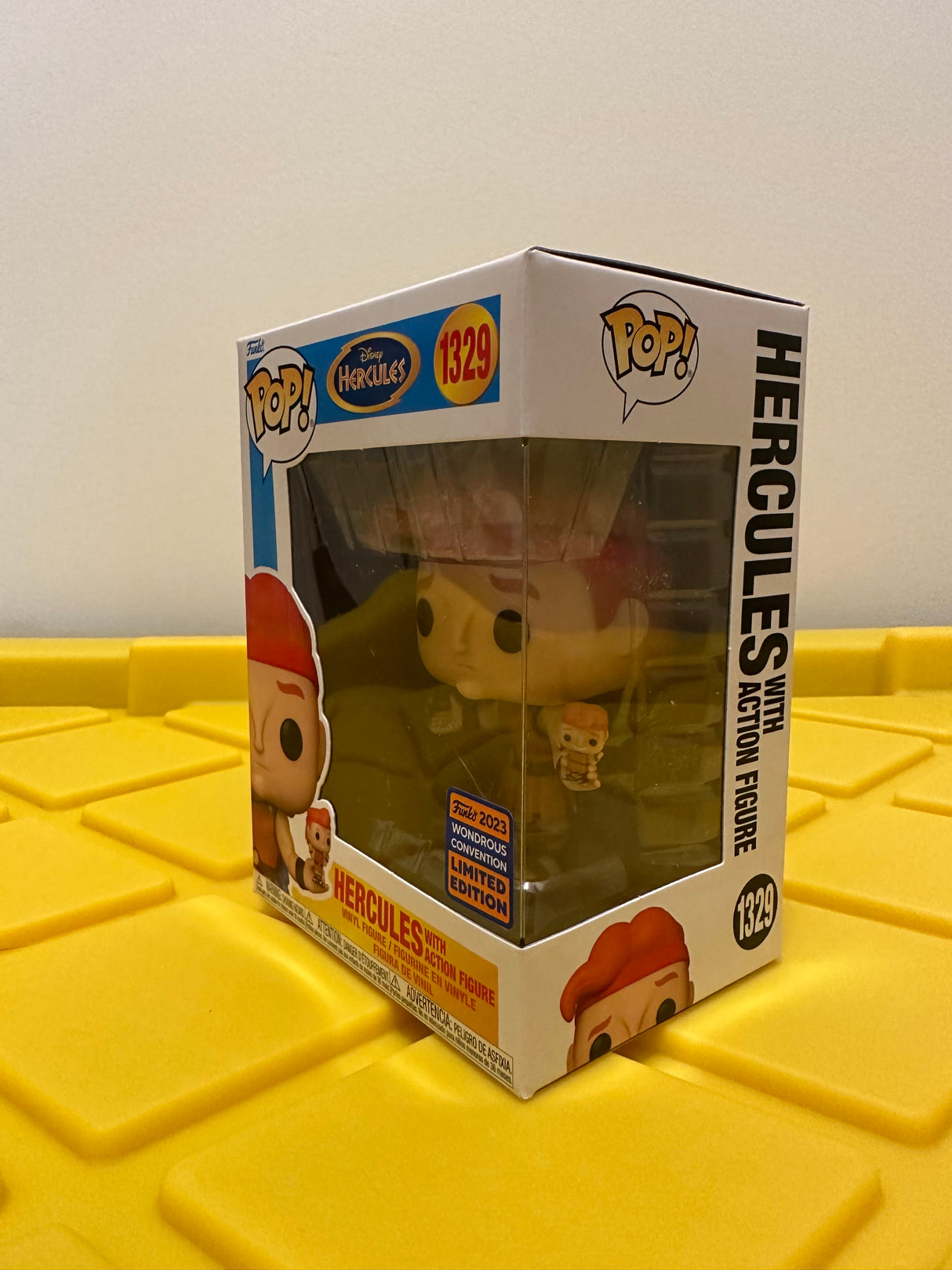Funko POP! Hercules with Action Figure - Limited Edition 2023 WonderCon Exclusive