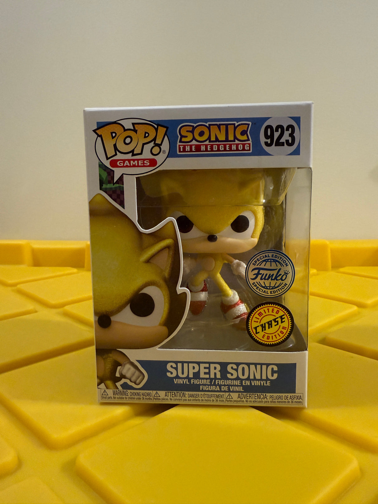 Funko POP! Super Sonic (Diamond) - Limited Edition Chase - Limited Edition Special Edition Exclusive