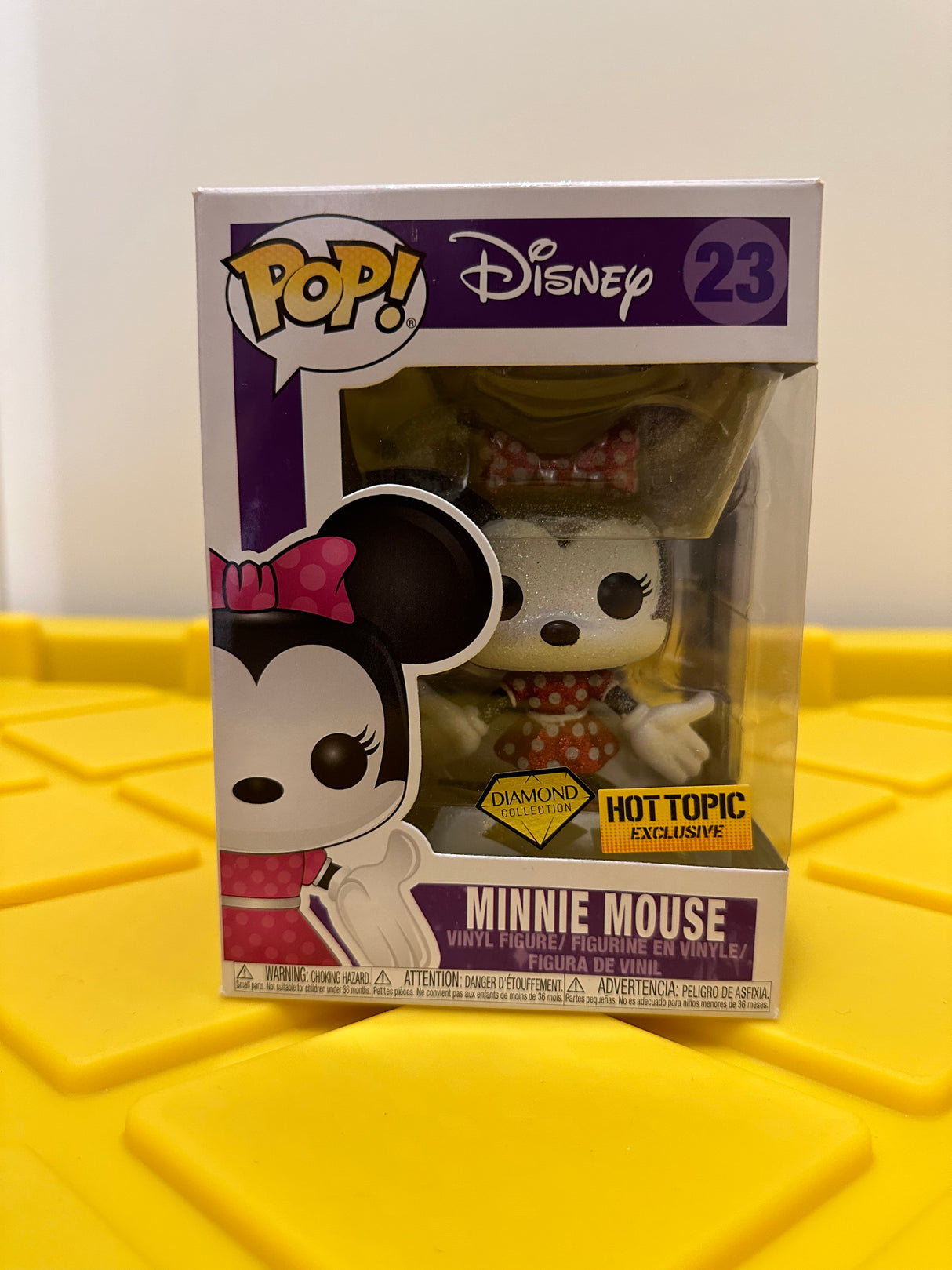 Funko POP! Minnie Mouse (Diamond) - Limited Edition Hot Topic Exclusive