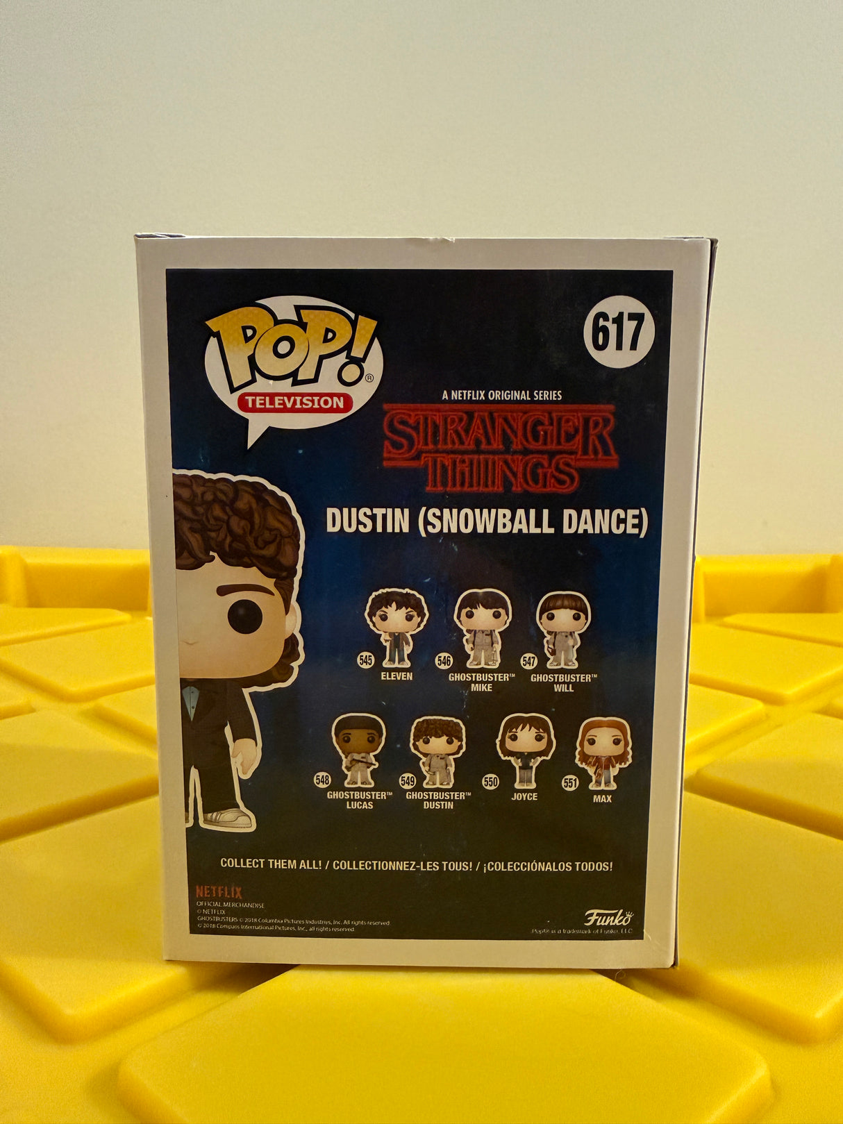 Funko POP! Dustin (Snowball Dance) - Limited Edition 2018 SDCC Exclusive