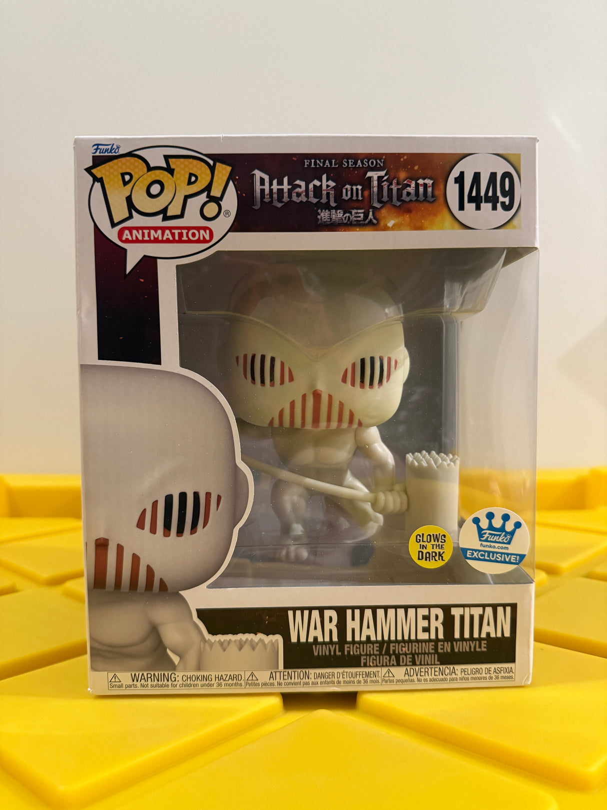 Funko POP! 6" War Hammer Titan (Glow) - Limited Edition Funko Shop Exclusive