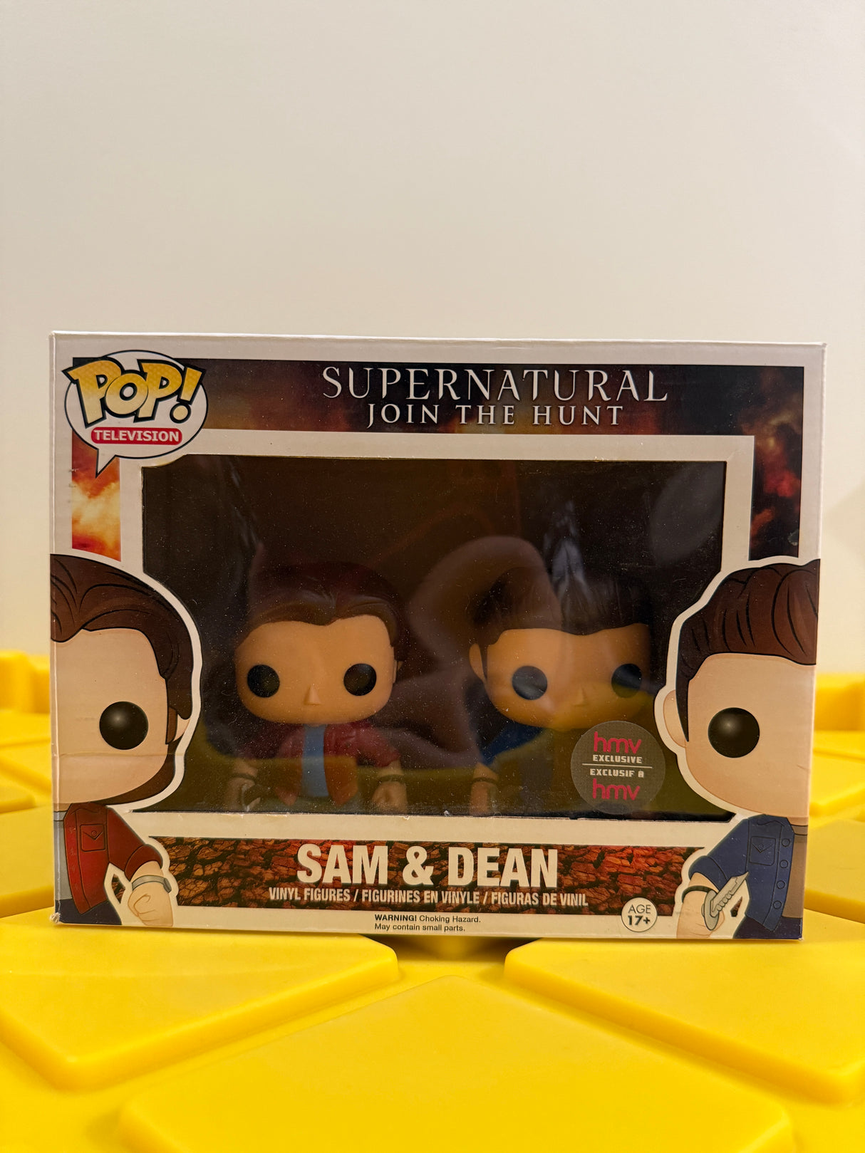 Funko POP! Sam & Dean (2-Pack) - Limited Edition HMV Exclusive