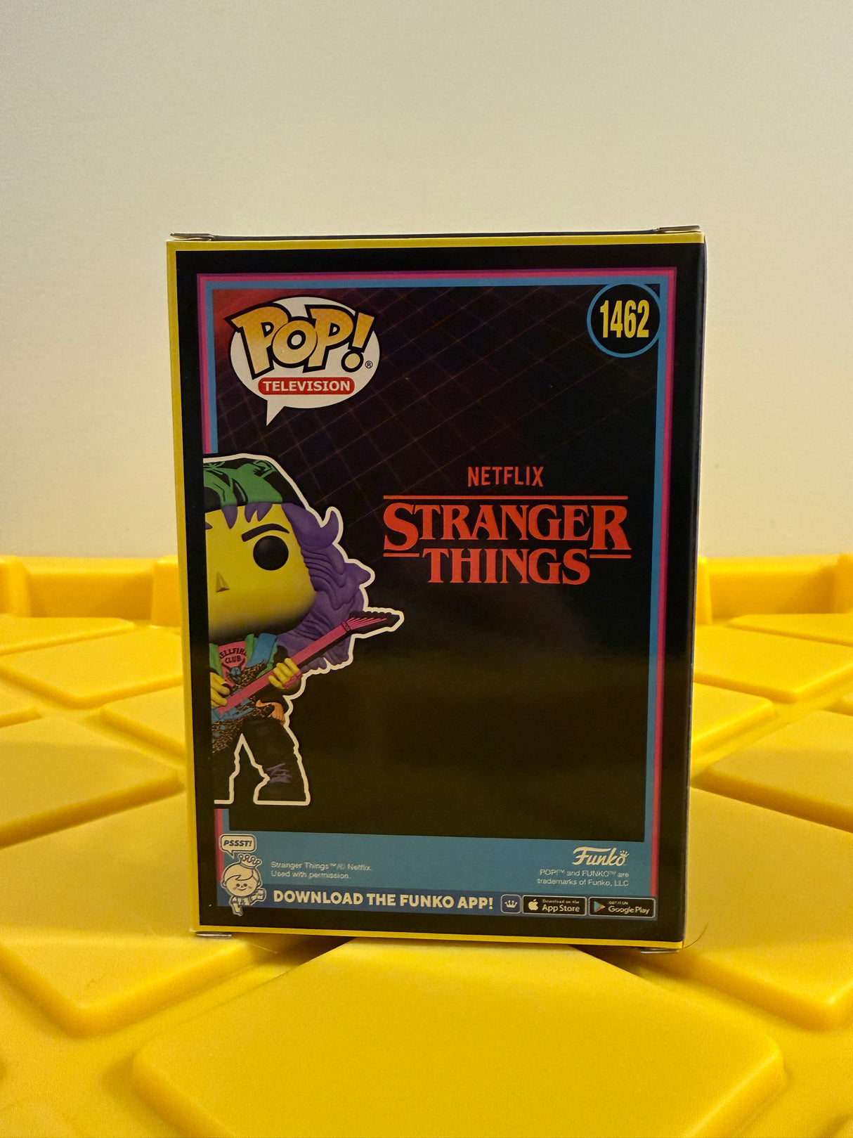 Funko POP! Eddie (Black Light) - Limited Edition Entertainment Earth Exclusive