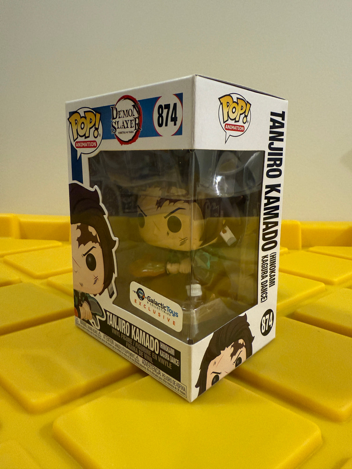 Funko POP! Tanjiro Kamado (Hinokami Kagura Dance) - Limited Edition Galactic Toys Exclusive