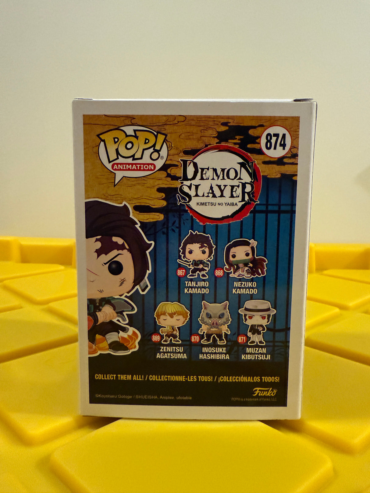 Funko POP! Tanjiro Kamado (Hinokami Kagura Dance) - Limited Edition Galactic Toys Exclusive