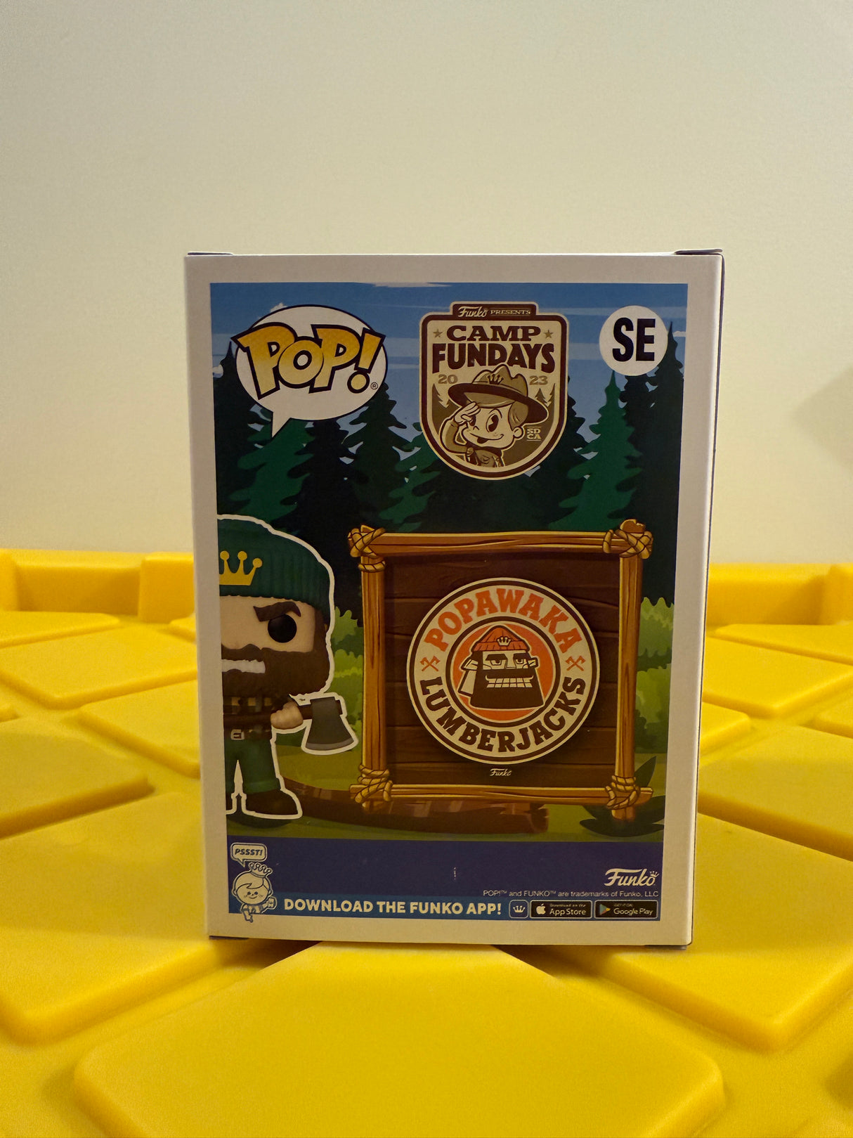 Funko POP! Popawaka Lumberjacks (Flocked) (L.E. 850) - Limited Edition 2023 Camp Fundays Exclusive