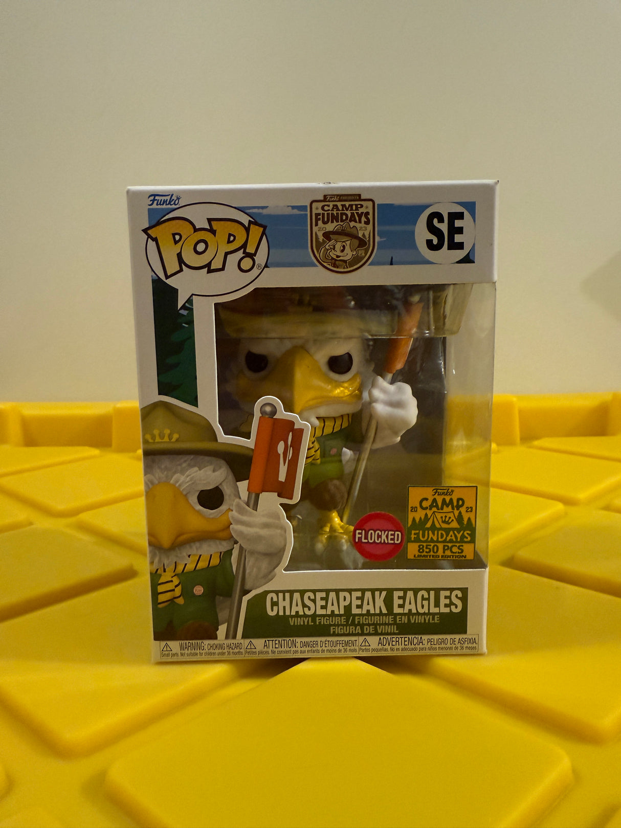 Funko POP! Chaseapeak Eagles (Flocked) (L.E. 850) - Limited Edition 2023 Camp Fundays Exclusive