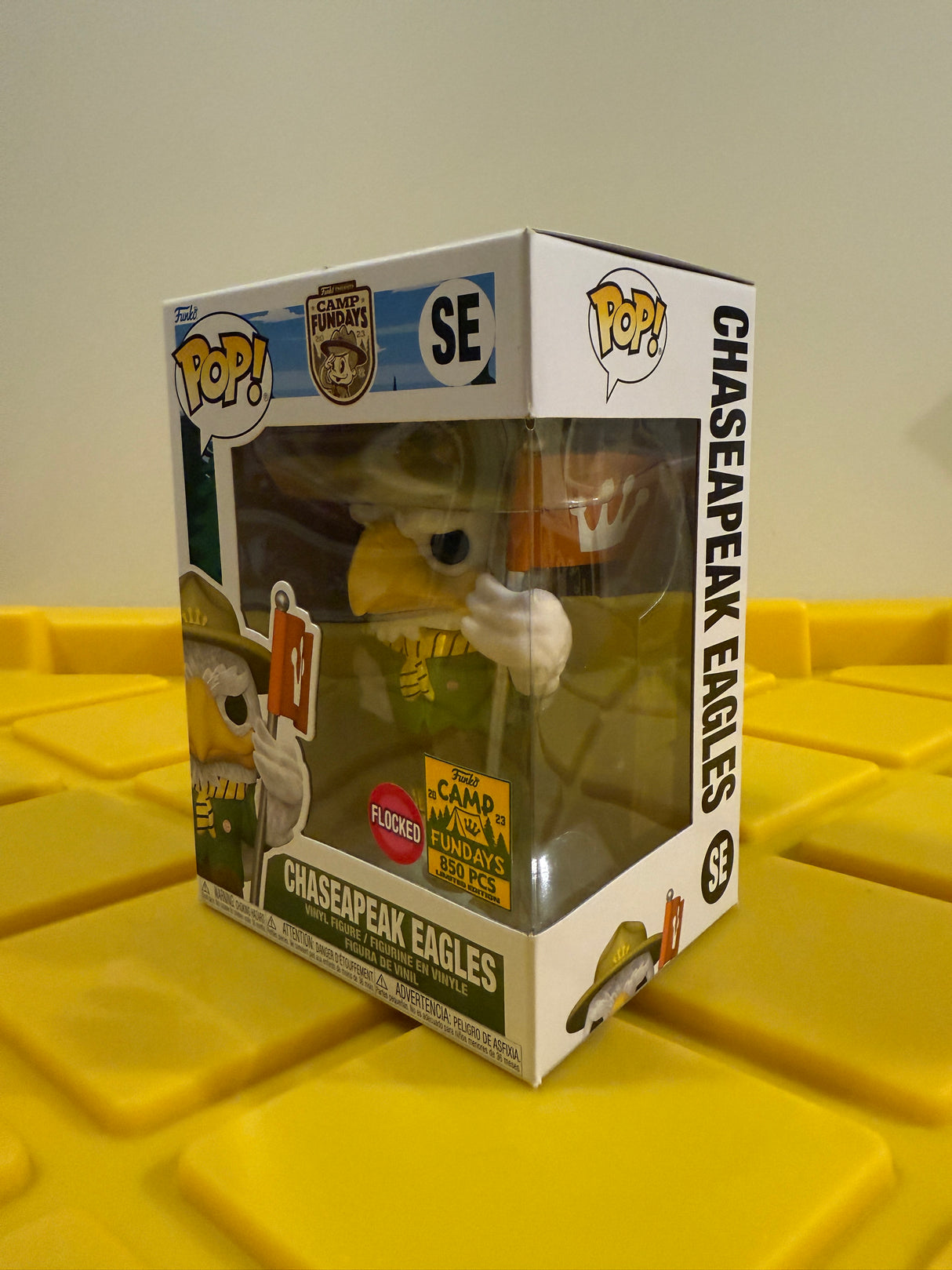 Funko POP! Chaseapeak Eagles (Flocked) (L.E. 850) - Limited Edition 2023 Camp Fundays Exclusive