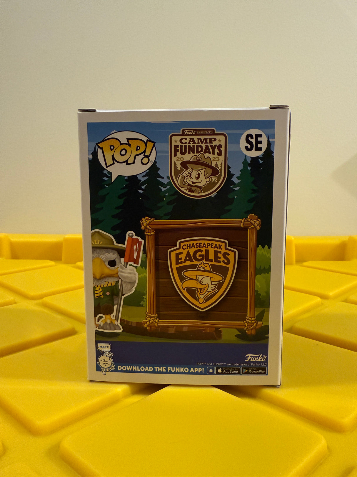Funko POP! Chaseapeak Eagles (Flocked) (L.E. 850) - Limited Edition 2023 Camp Fundays Exclusive