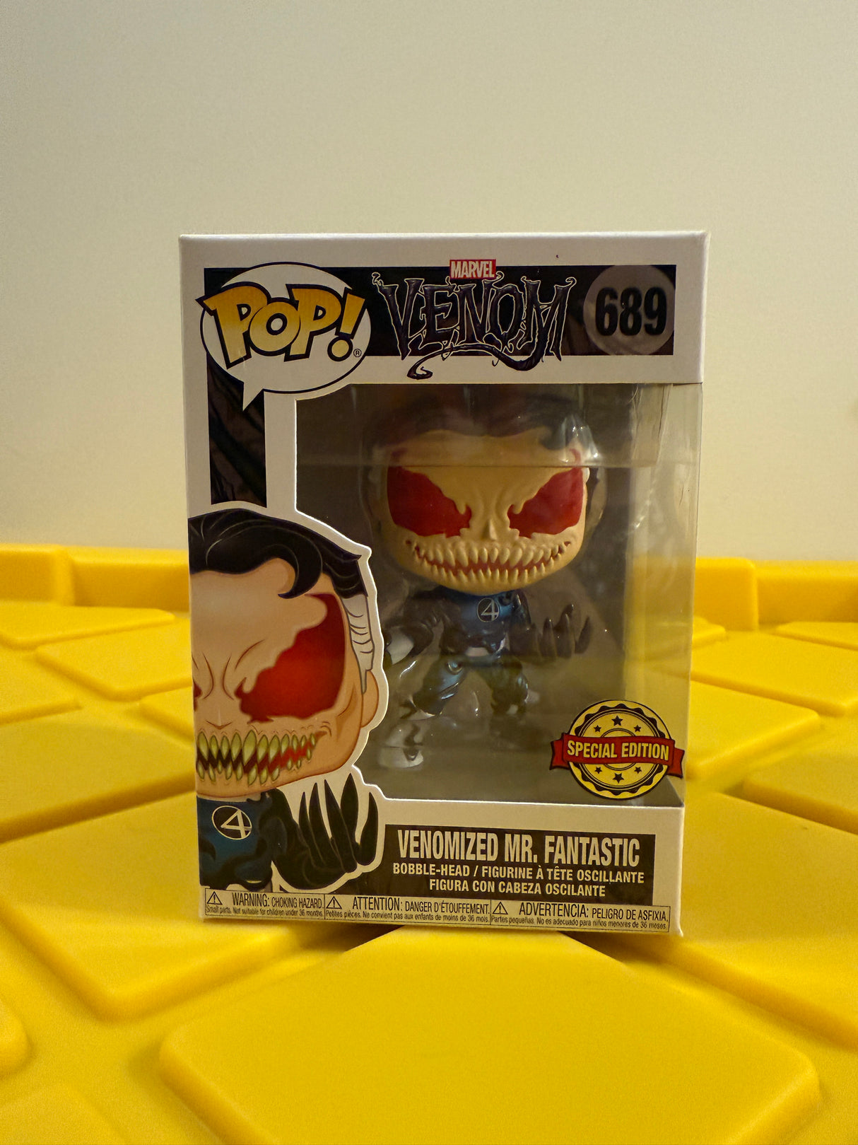 Funko POP! Venomized Mr. Fantastic (Metallic) - Limited Edition Special Edition Exclusive