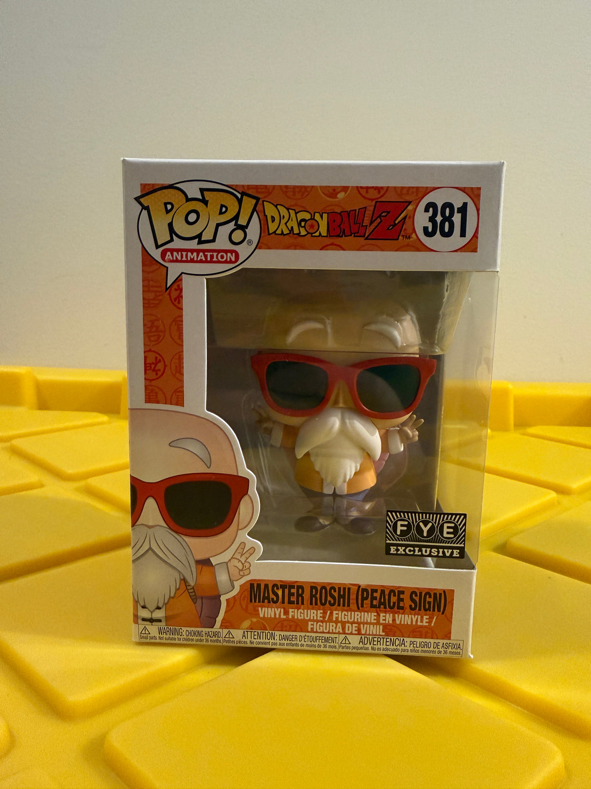 Funko POP! Master Roshi (Peace Sign) - Limited Edition FYE Exclusive
