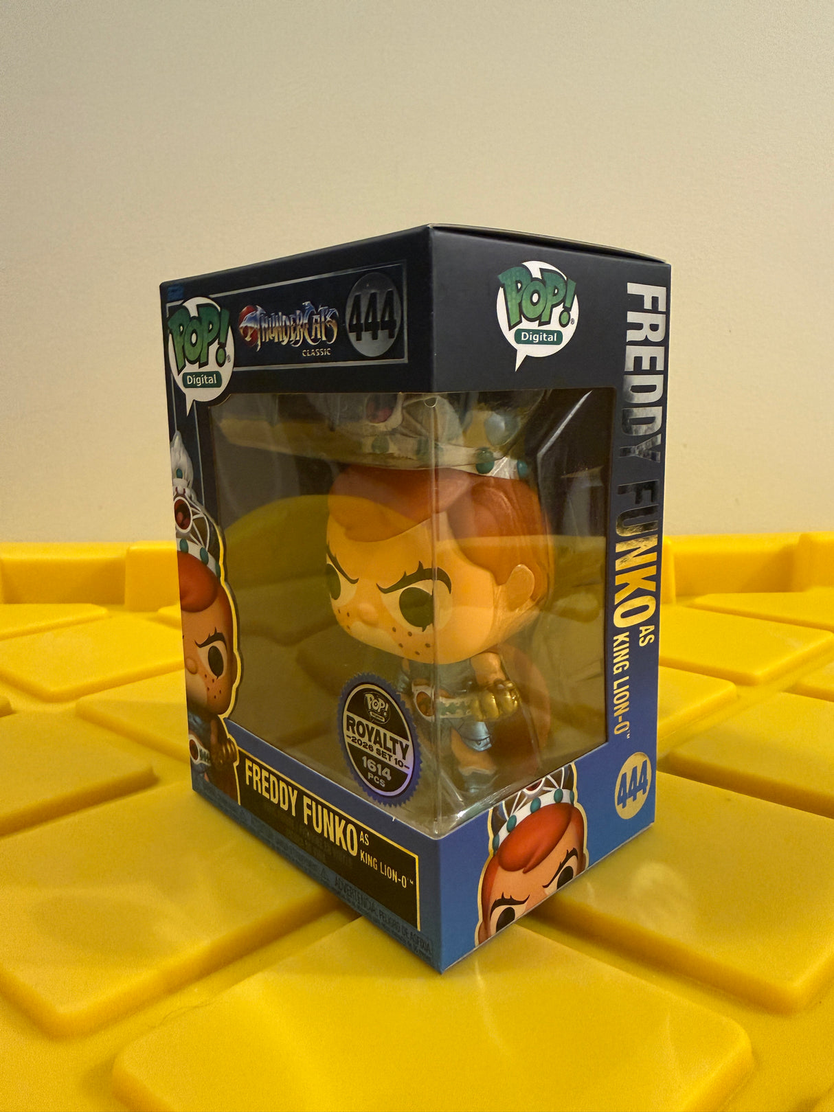 Funko POP! Freddy Funko as King Lion-O (Royalty L.E. 1614) - Limited Edition NFT Release