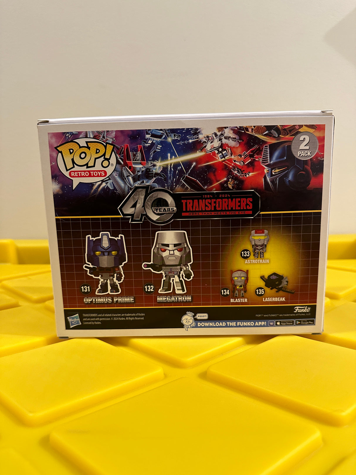 Funko POP! Optimus Prime & Megatron (2-Pack) - Limited Edition Hot Topic Exclusive
