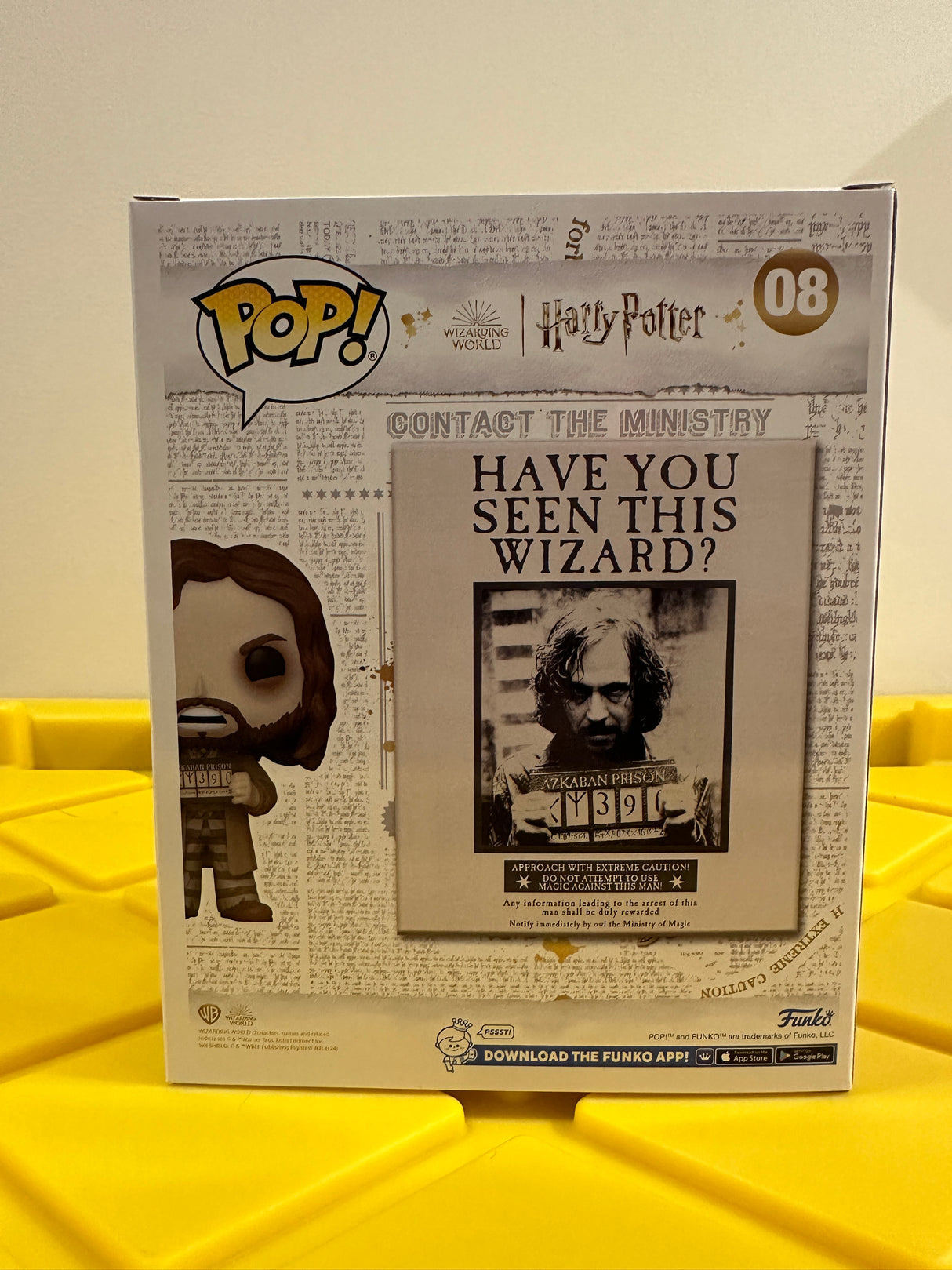 Funko POP! Sirius Black (Wanted Poster)