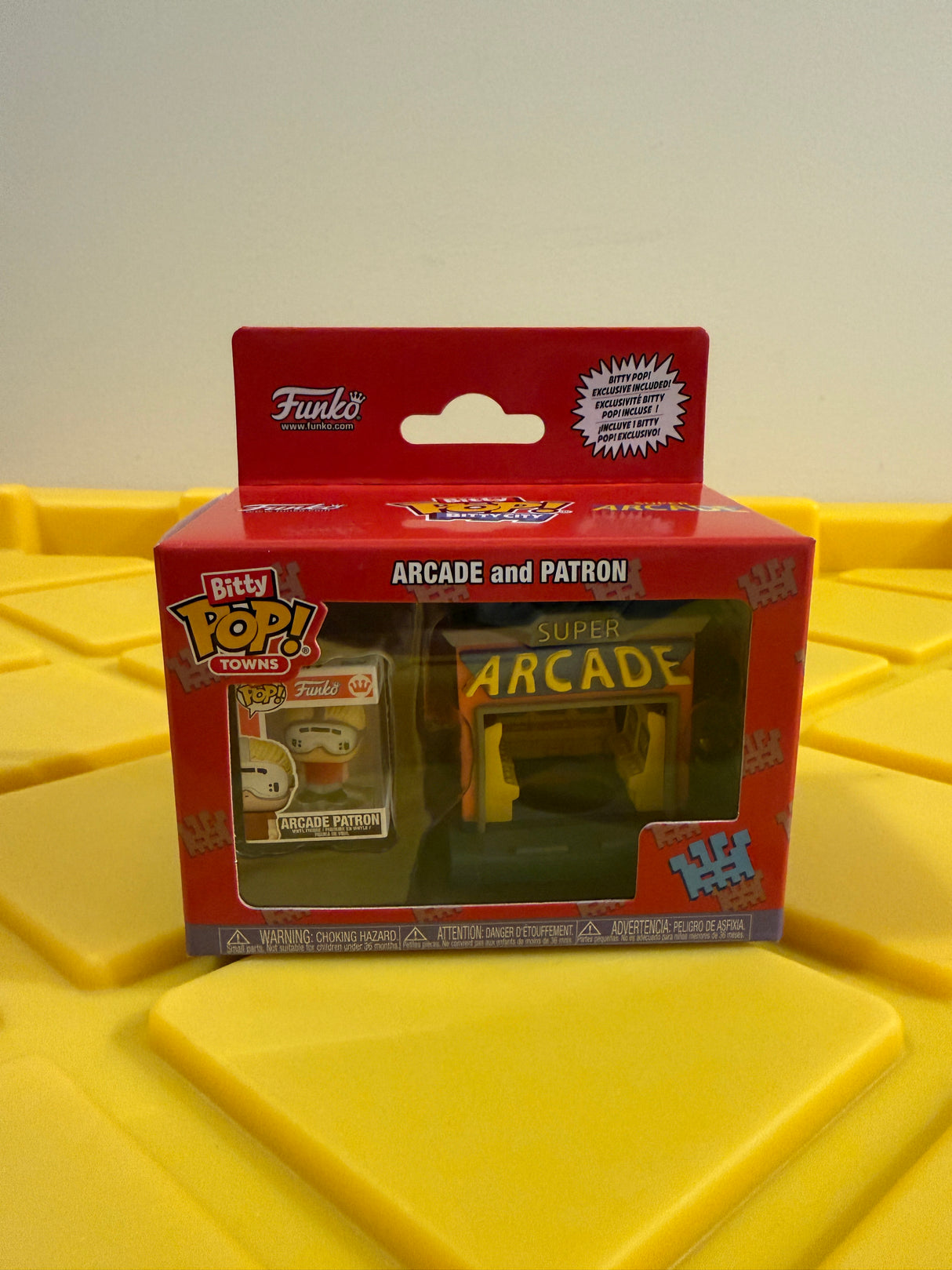 Bitty POP! Arcade and Patron