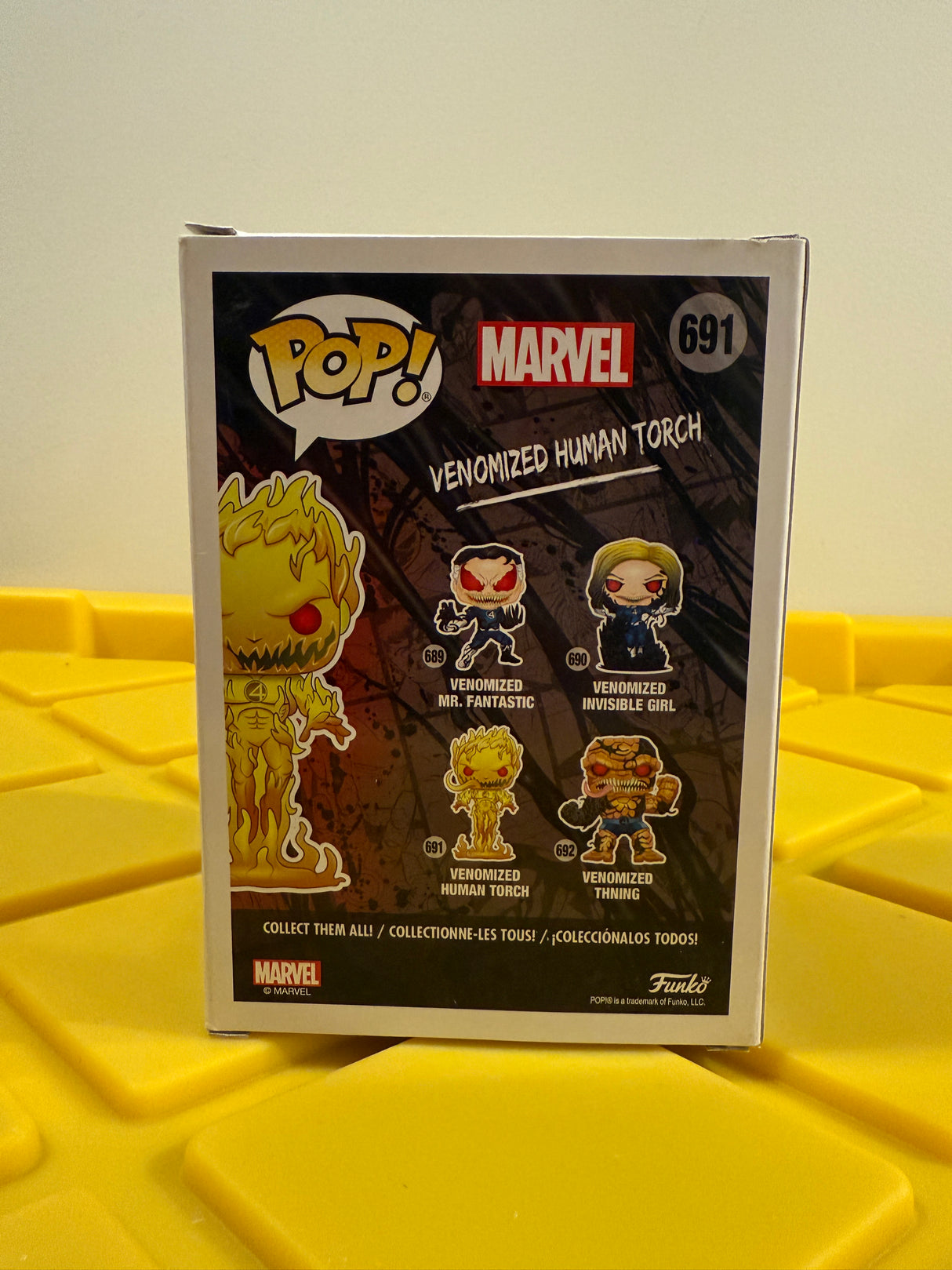 Funko POP! Venomized Human Torch - Limited Edition Special Edition Exclusive