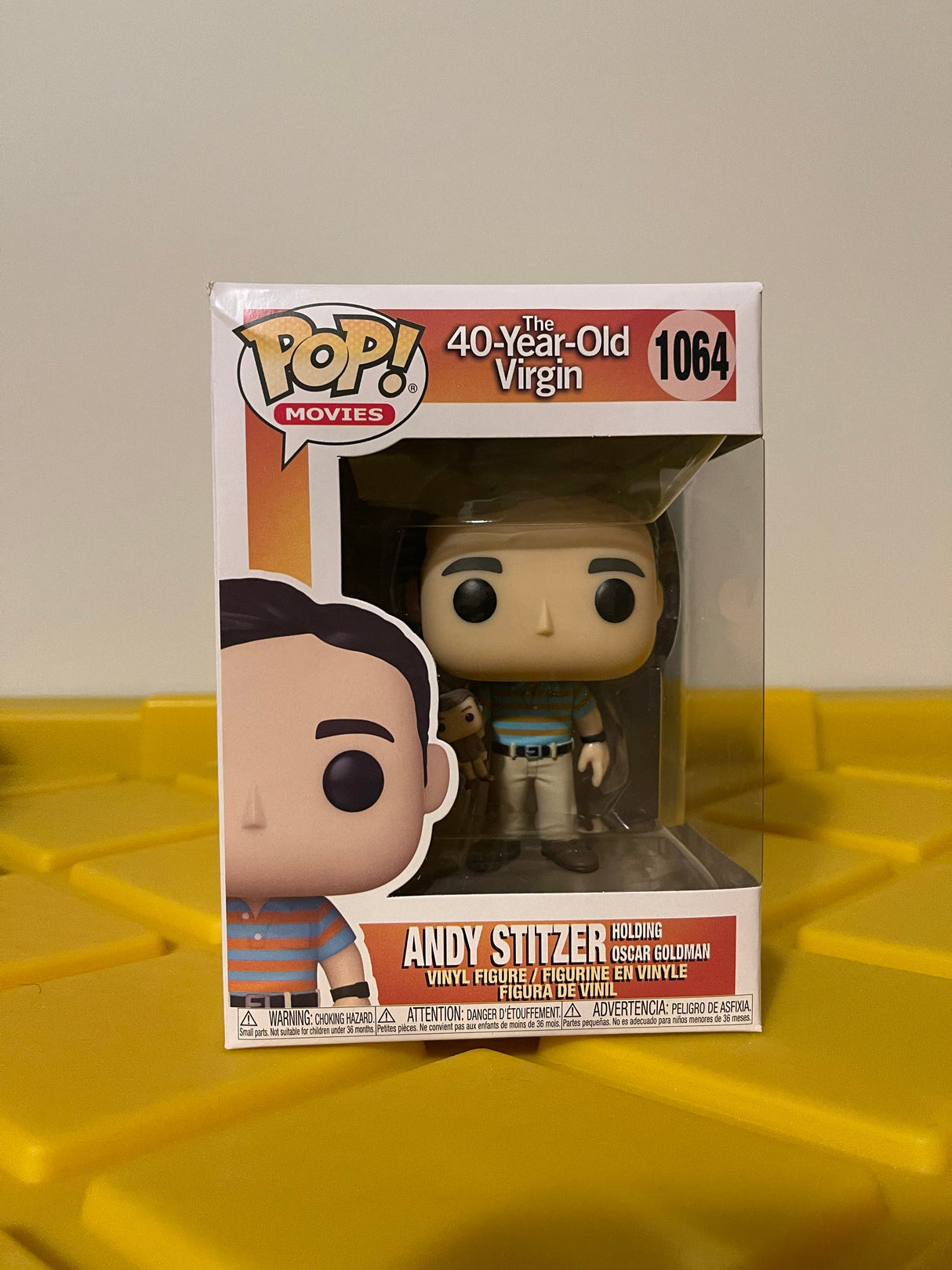 Funko POP! Andy Stitzer Holding Oscar Goldman