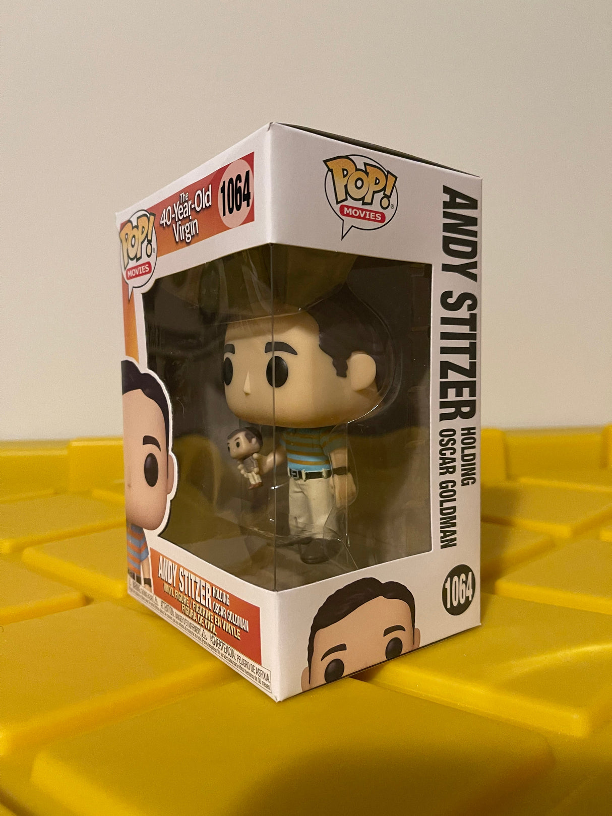 Funko POP! Andy Stitzer Holding Oscar Goldman