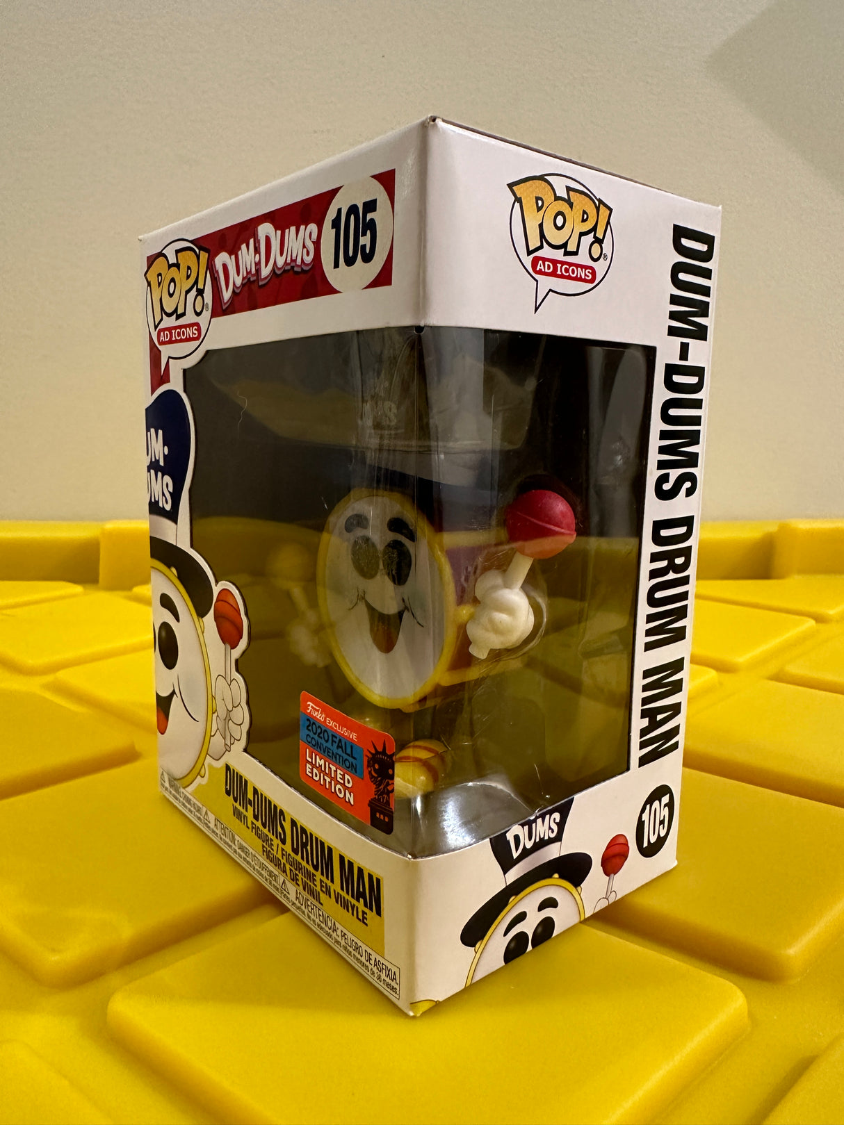 Dum-Dums Drum Man - Limited Edition 2020 NYCC Exclusive