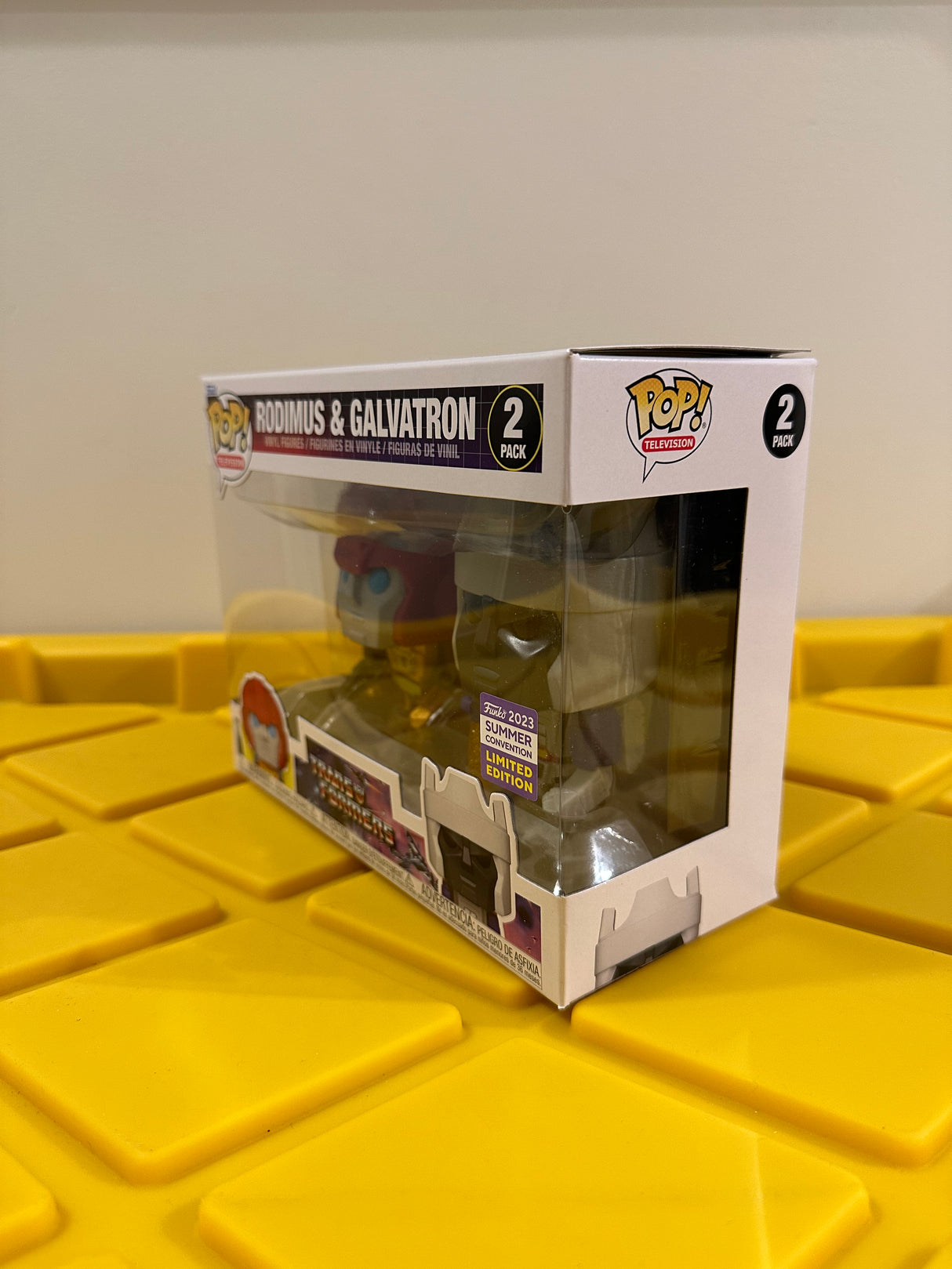 Funko POP! Rodimus & Galvatron (2-Pack) - Limited Edition 2023 SDCC Exclusive