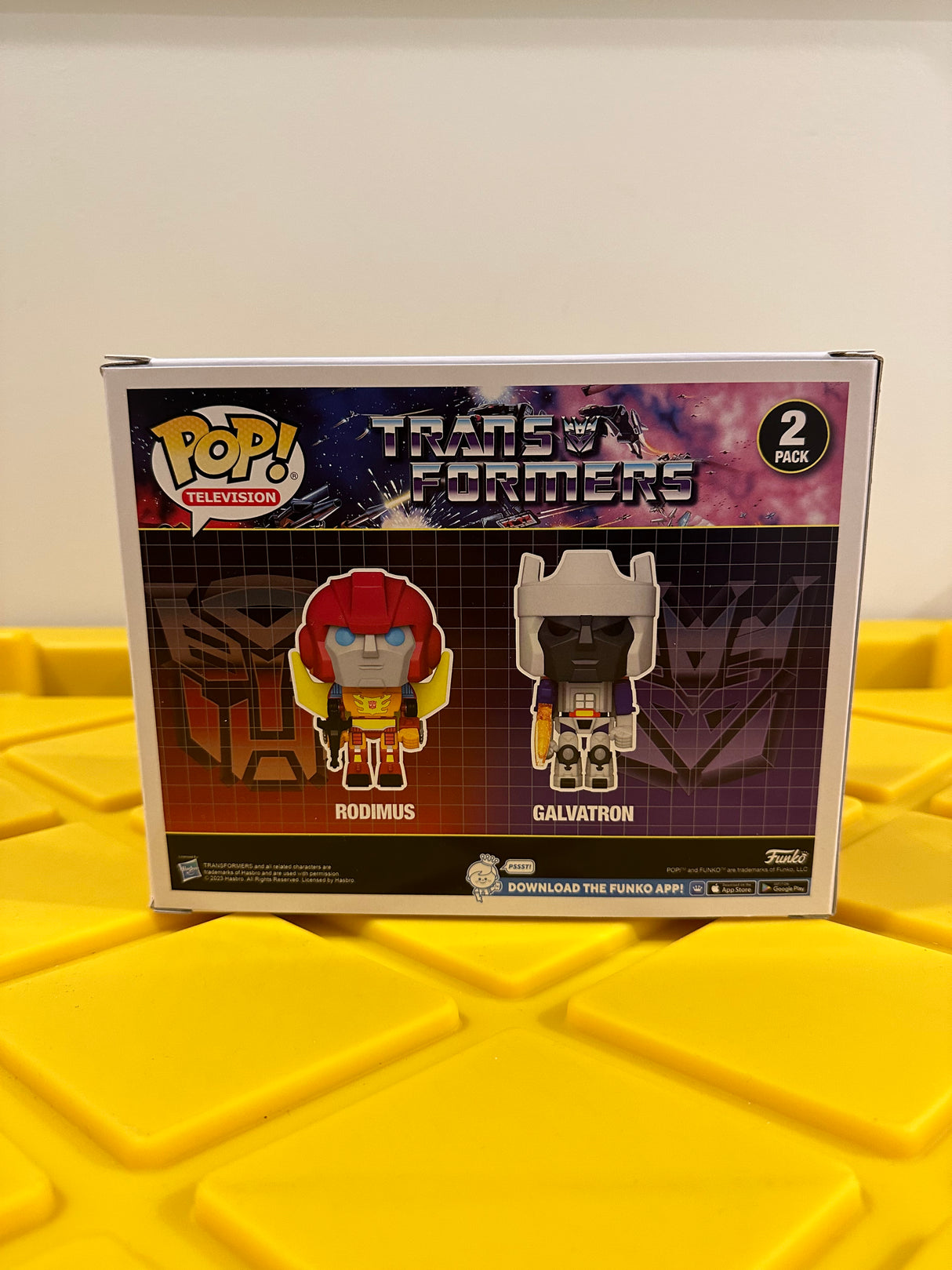Funko POP! Rodimus & Galvatron (2-Pack) - Limited Edition 2023 SDCC Exclusive