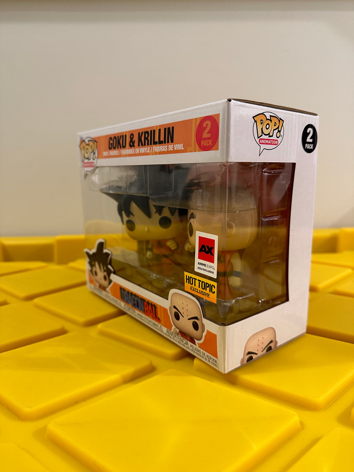Funko POP! Goku & Krillin (2-Pack) - Limited Edition 2023 Anime Expo Exclusive