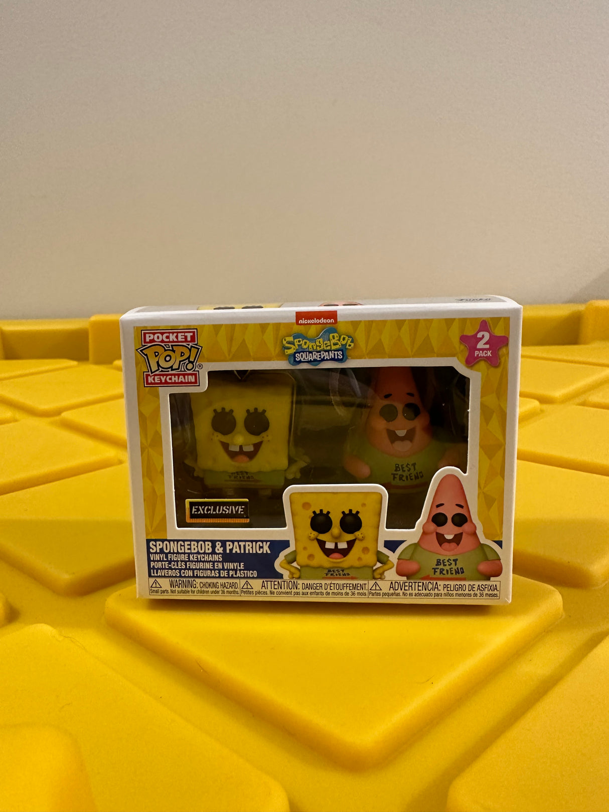 Funko POP! Keychain SpongeBob & Patrick - Limited Edition Exclusive