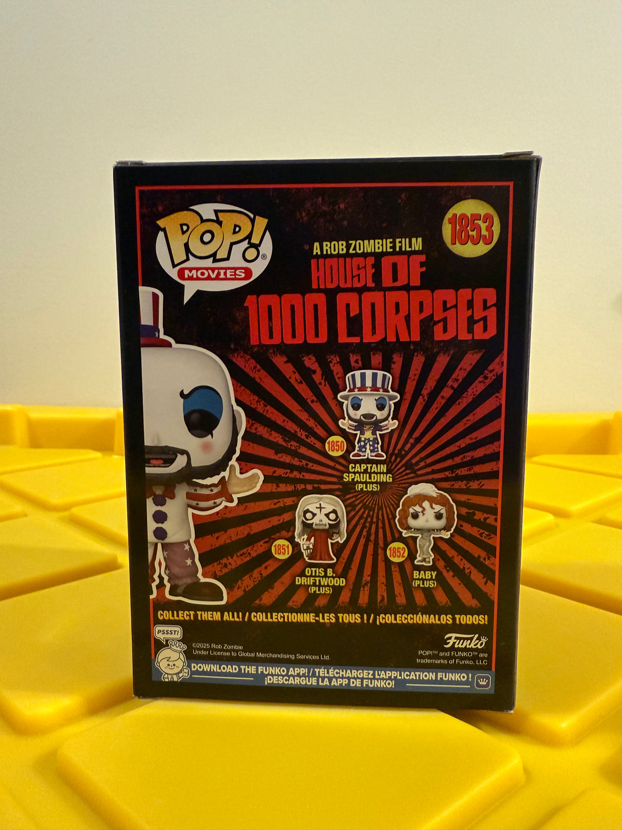 Funko POP! Captain Spaulding (L.E. 9500) - Limited Edition Supreme - Limited Edition Hot Topic 2025 Scare Fair Exclusive