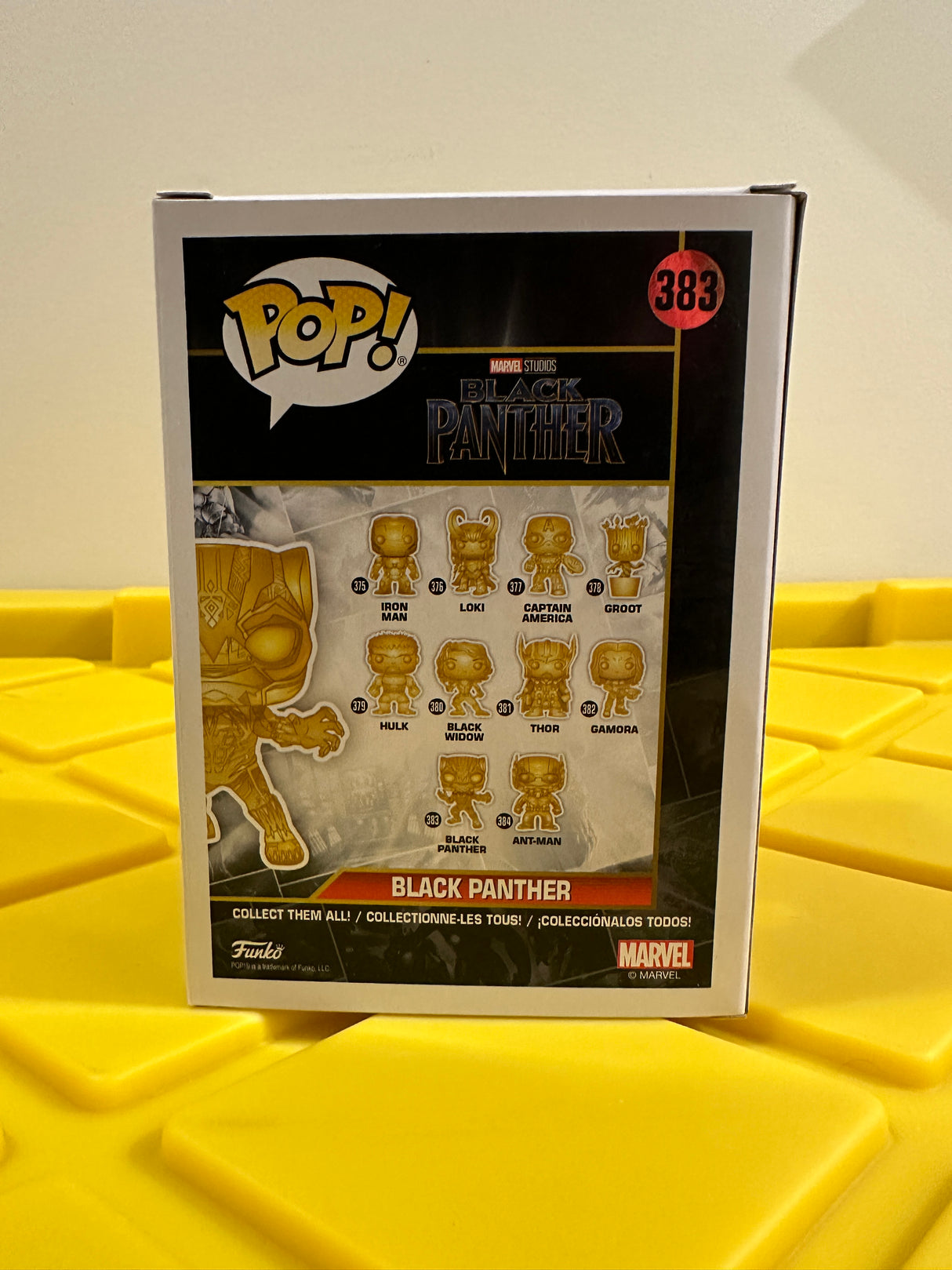 Funko POP! Black Panther (Gold Chrome)