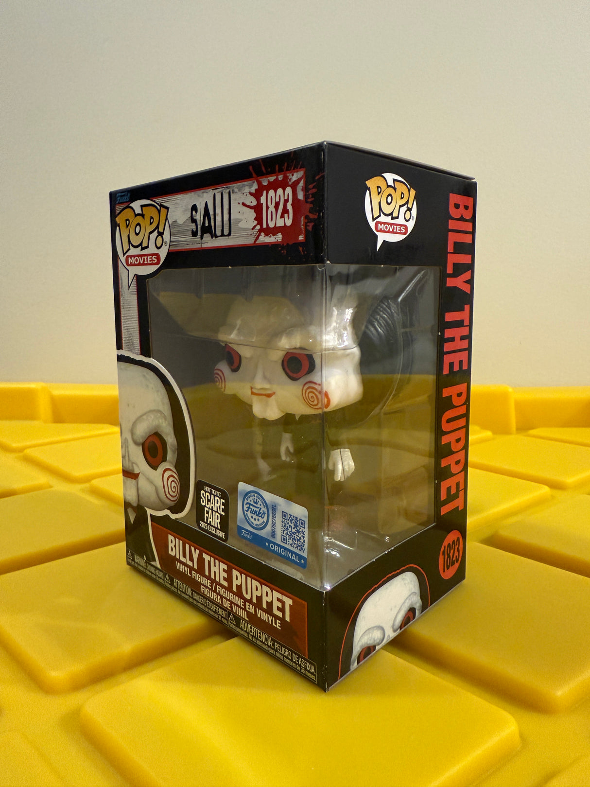 Funko POP! Billy the Puppet - Limited Edition Hot Topic 2025 Scare Fair Exclusive