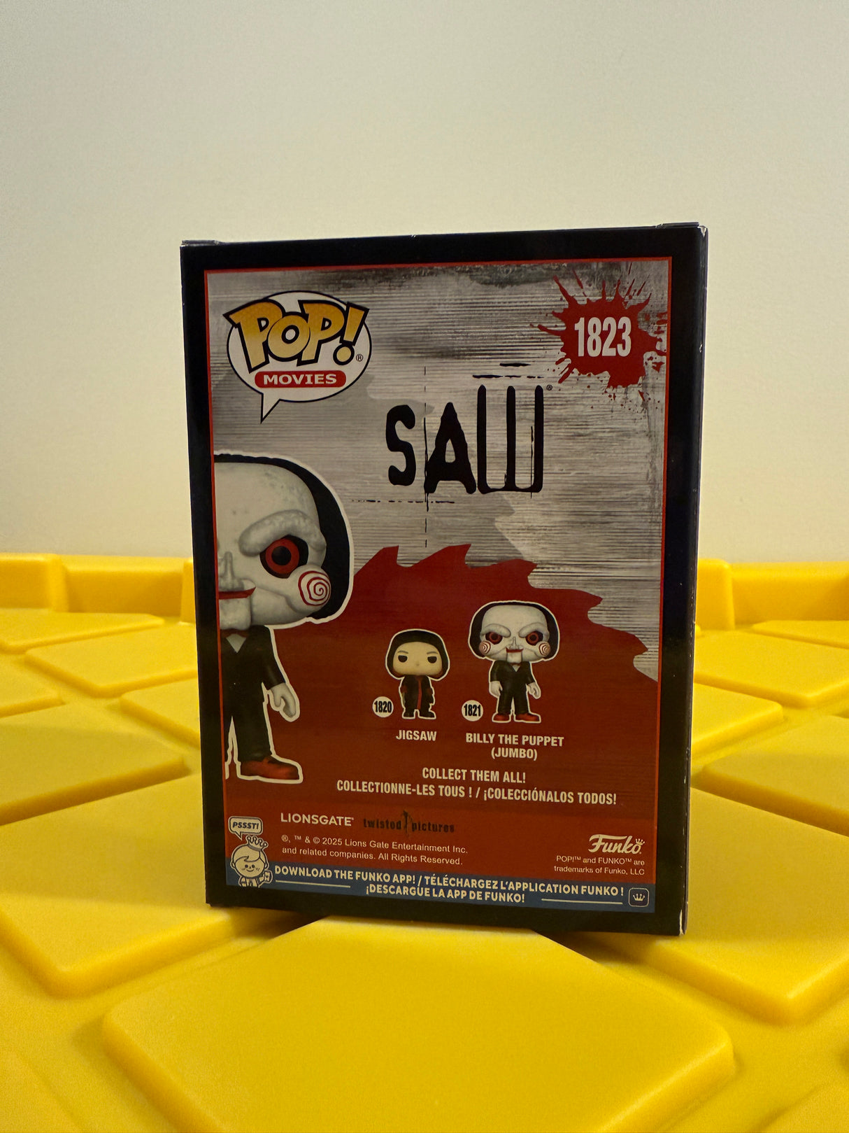 Funko POP! Billy the Puppet - Limited Edition Hot Topic 2025 Scare Fair Exclusive