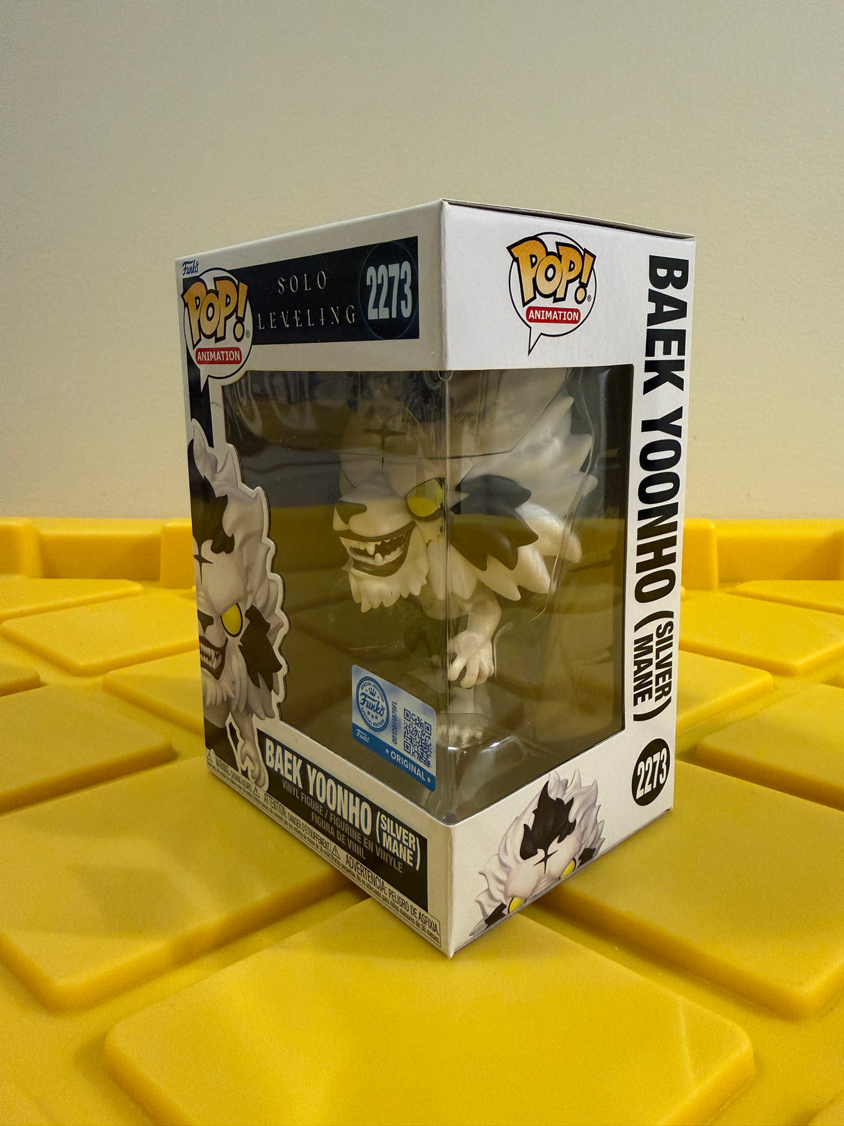 Funko POP! Baek Yoonho (Silver Mane) - Limited Edition Chalice Collectibles Exclusive