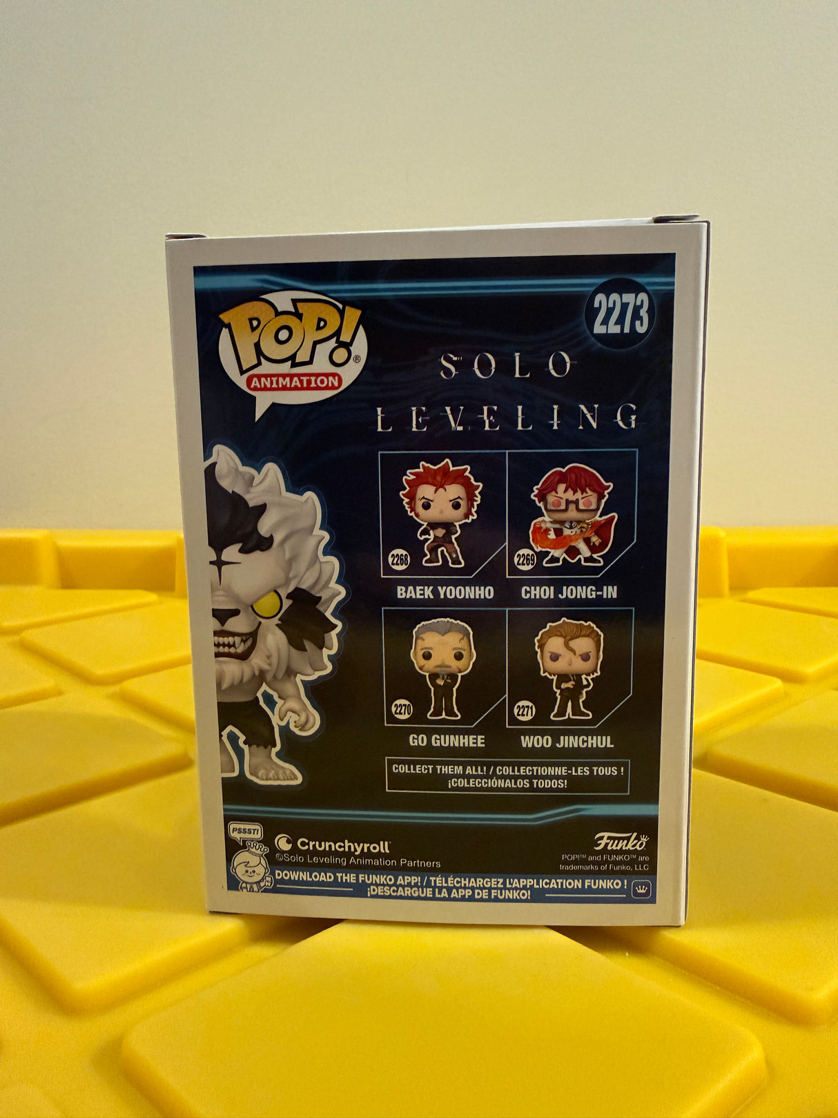 Funko POP! Baek Yoonho (Silver Mane) - Limited Edition Chalice Collectibles Exclusive