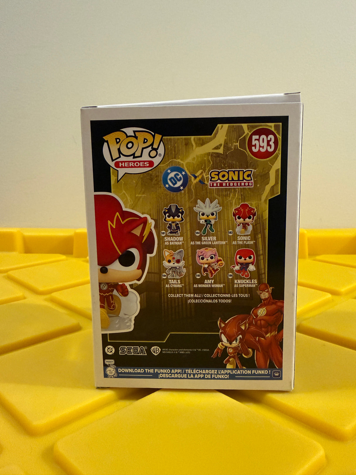 Funko POP! Sonic as The Flash - Limited Edition Target Exclusive
